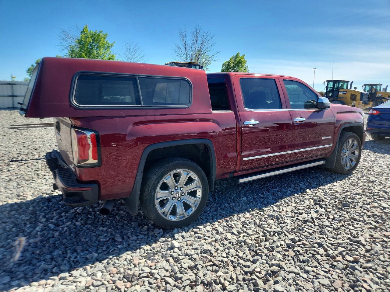 2016 Gmc Sierra K1500 Denali Red vin: 3GTU2PEC4GG351958