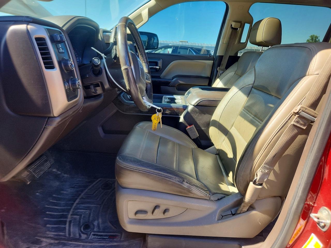2016 Gmc Sierra K1500 Denali Red vin: 3GTU2PEC4GG351958