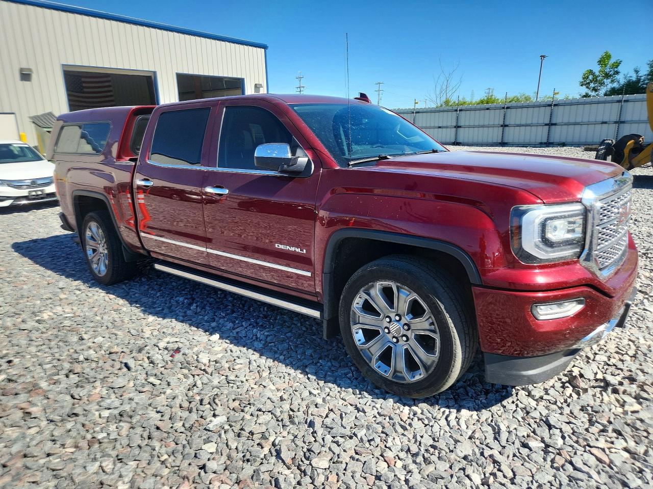 2016 Gmc Sierra K1500 Denali Red vin: 3GTU2PEC4GG351958