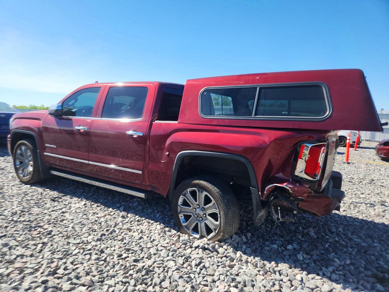 2016 Gmc Sierra K1500 Denali Red vin: 3GTU2PEC4GG351958