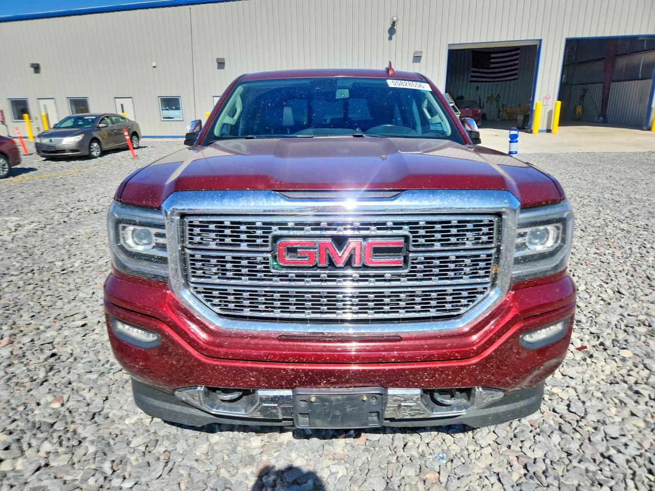 2016 Gmc Sierra K1500 Denali Red vin: 3GTU2PEC4GG351958