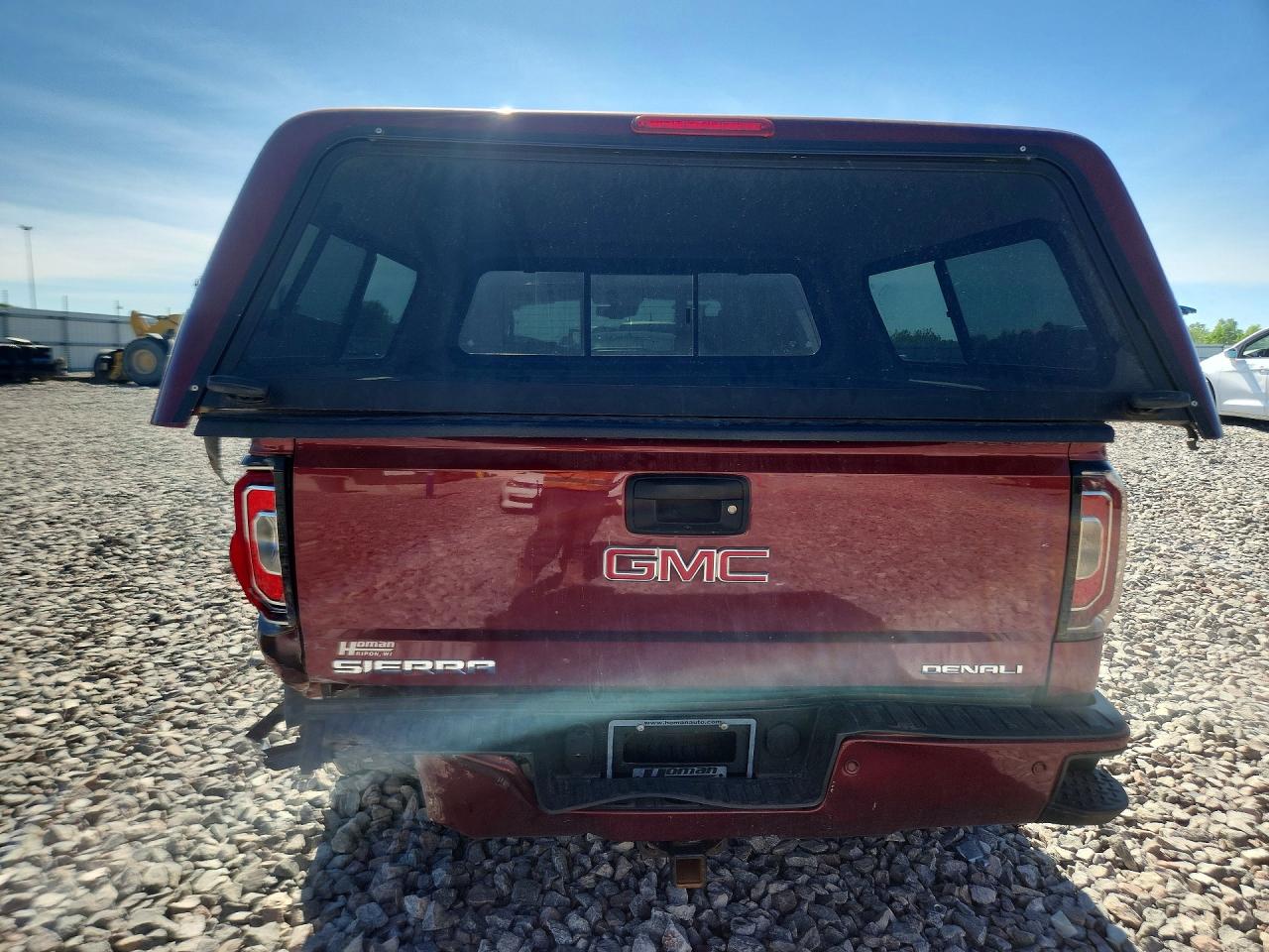 2016 Gmc Sierra K1500 Denali Red vin: 3GTU2PEC4GG351958