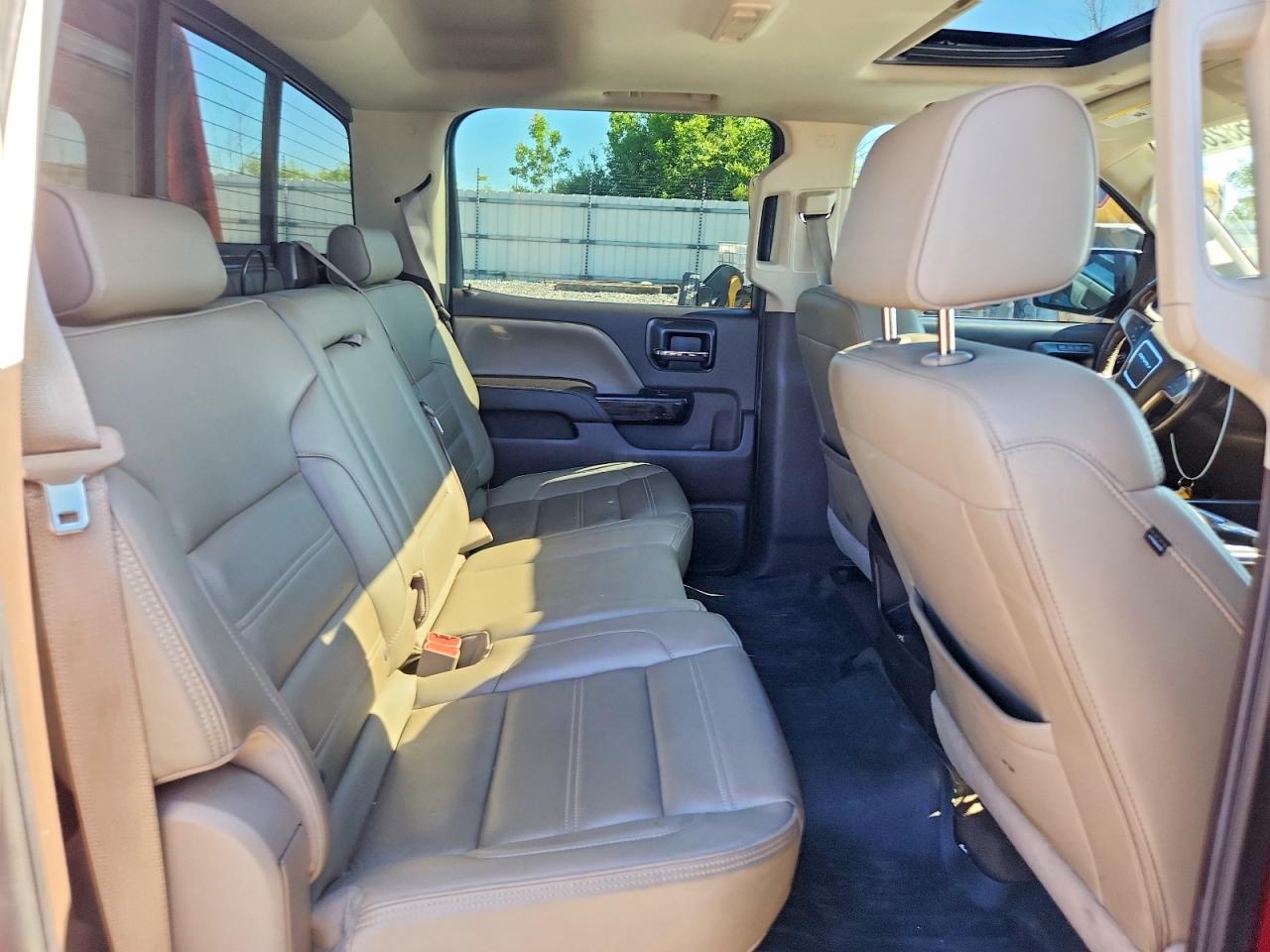 2016 Gmc Sierra K1500 Denali Red vin: 3GTU2PEC4GG351958