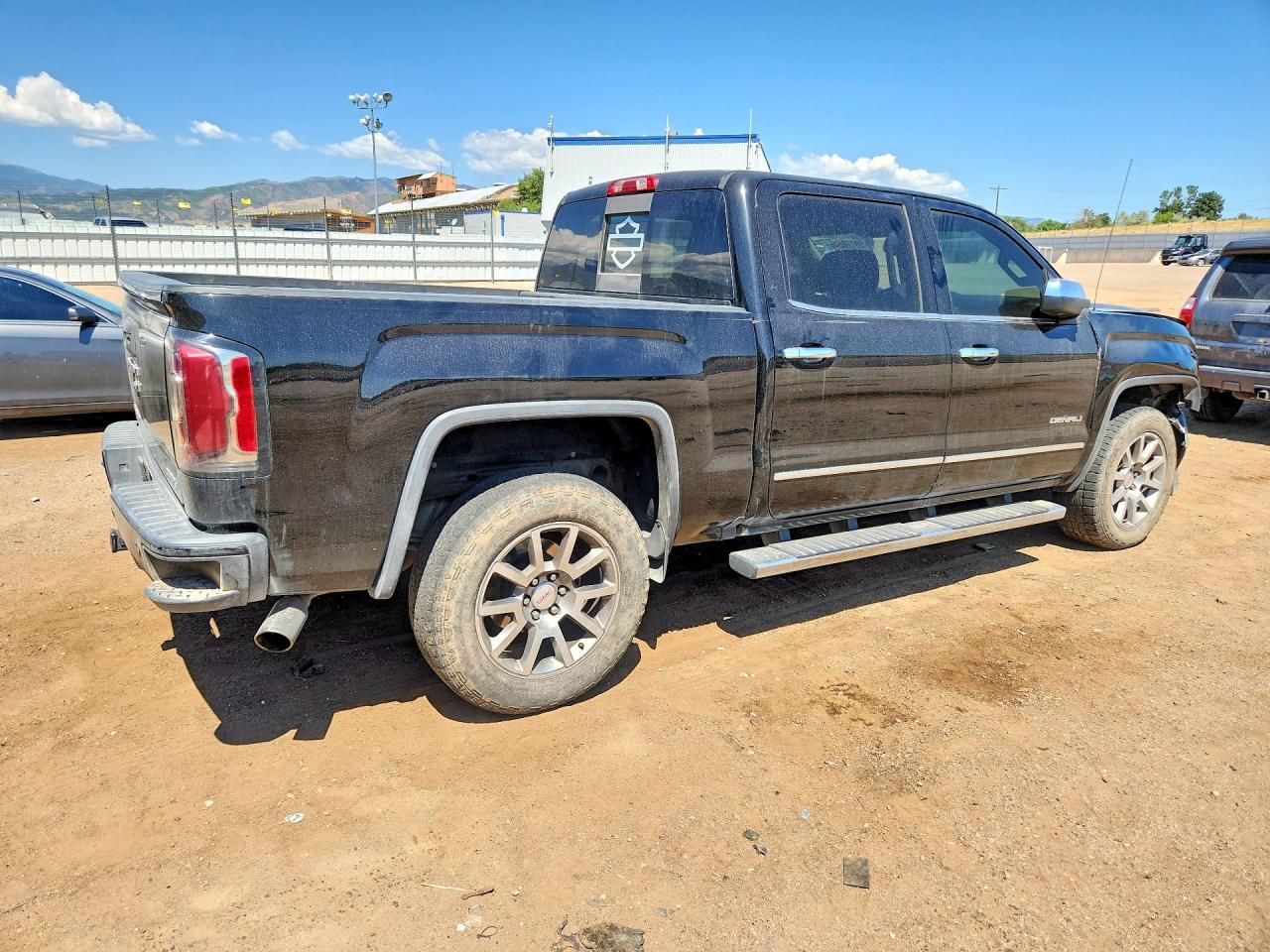 2018 Gmc Sierra K1500 Denali Black vin: 3GTU2PEC5JG164848