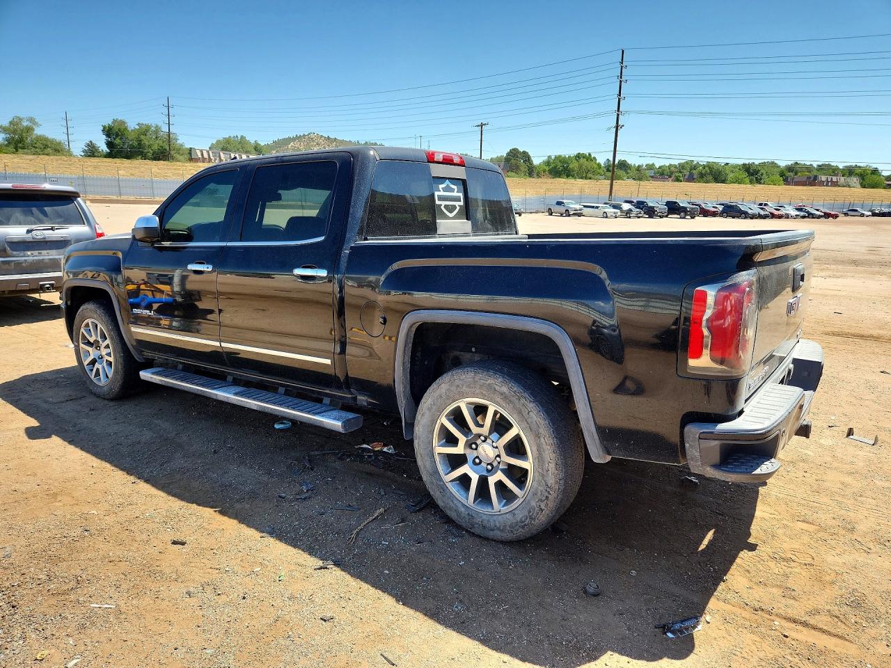 2018 Gmc Sierra K1500 Denali Black vin: 3GTU2PEC5JG164848