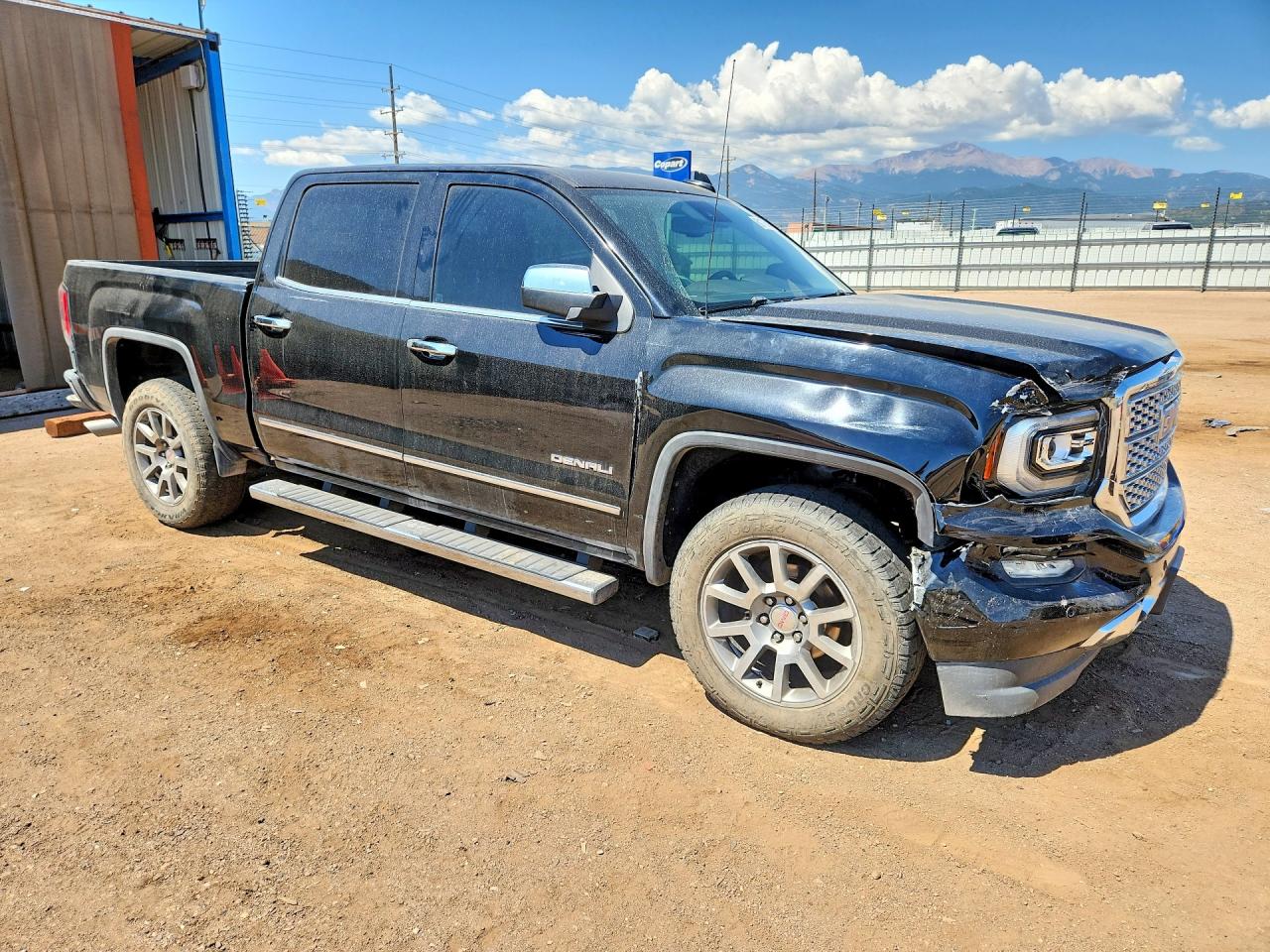 2018 Gmc Sierra K1500 Denali Black vin: 3GTU2PEC5JG164848