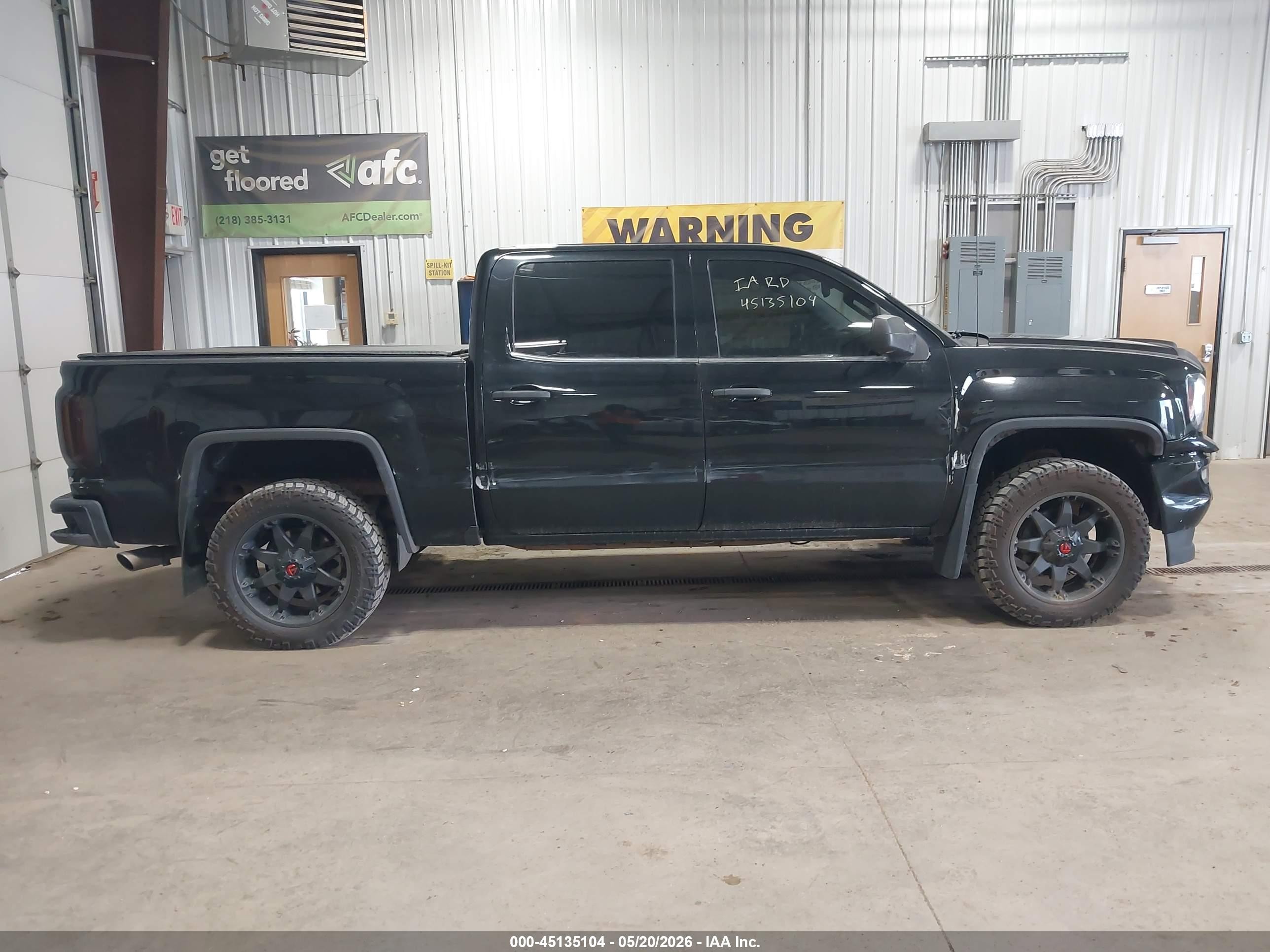 2017 Gmc Sierra 1500 Denali Черный vin: 3GTU2PEC6HG422773