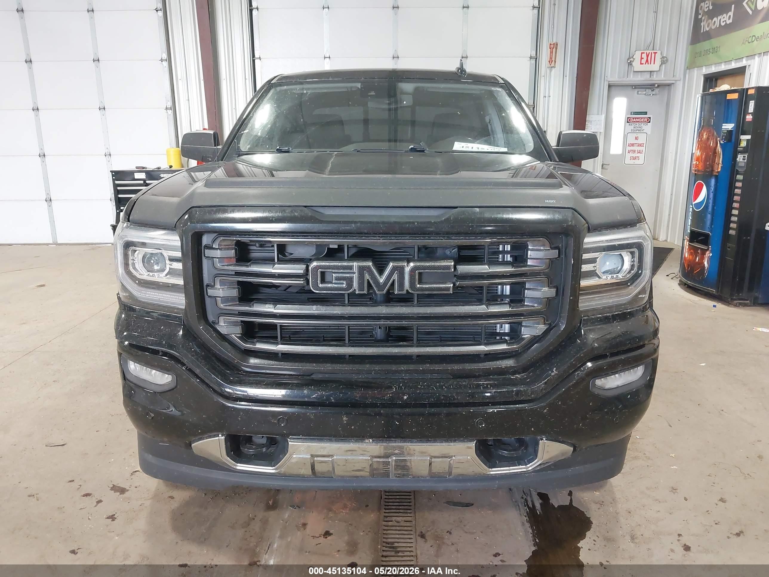 2017 Gmc Sierra 1500 Denali Черный vin: 3GTU2PEC6HG422773