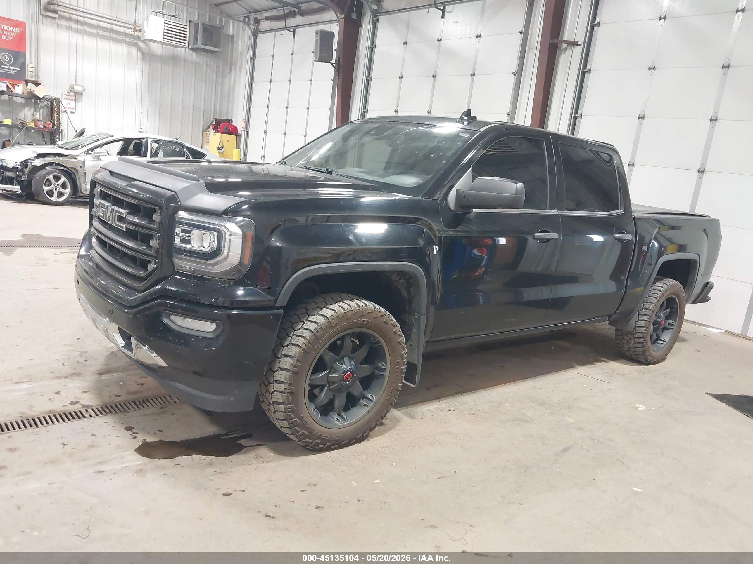 2017 Gmc Sierra 1500 Denali Черный vin: 3GTU2PEC6HG422773