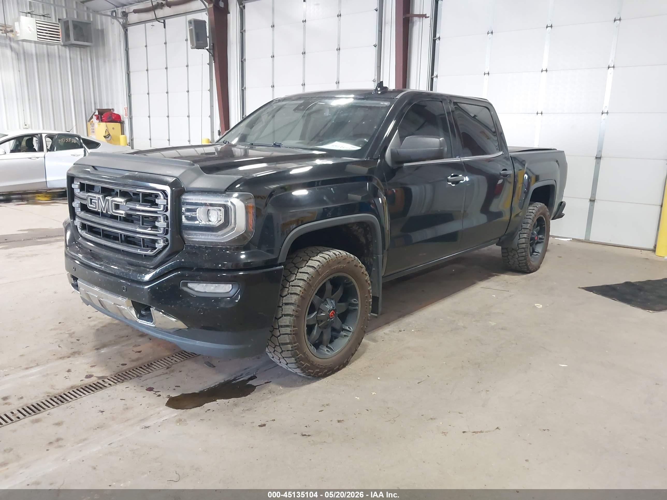 2017 Gmc Sierra 1500 Denali Черный vin: 3GTU2PEC6HG422773