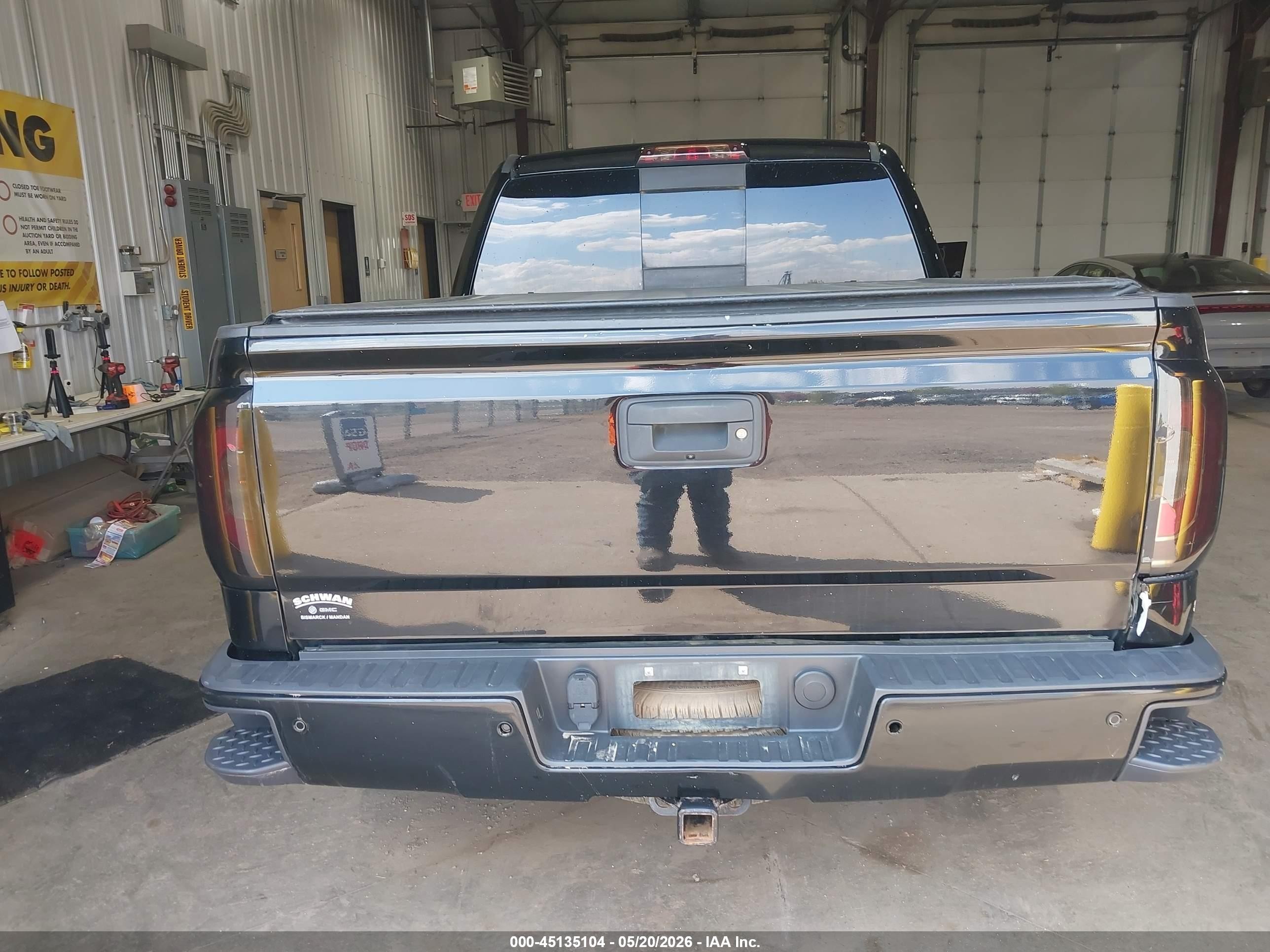 2017 Gmc Sierra 1500 Denali Черный vin: 3GTU2PEC6HG422773