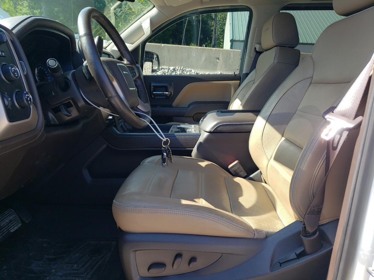 2018 Gmc Sierra K1500 Denali White vin: 3GTU2PEC7JG546394
