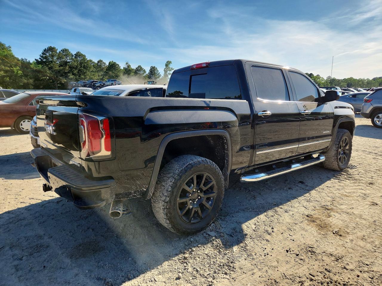 2016 Gmc Sierra K1500 Denali Black vin: 3GTU2PEC8GG118391