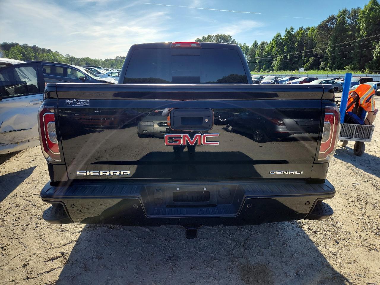 2016 Gmc Sierra K1500 Denali Black vin: 3GTU2PEC8GG118391