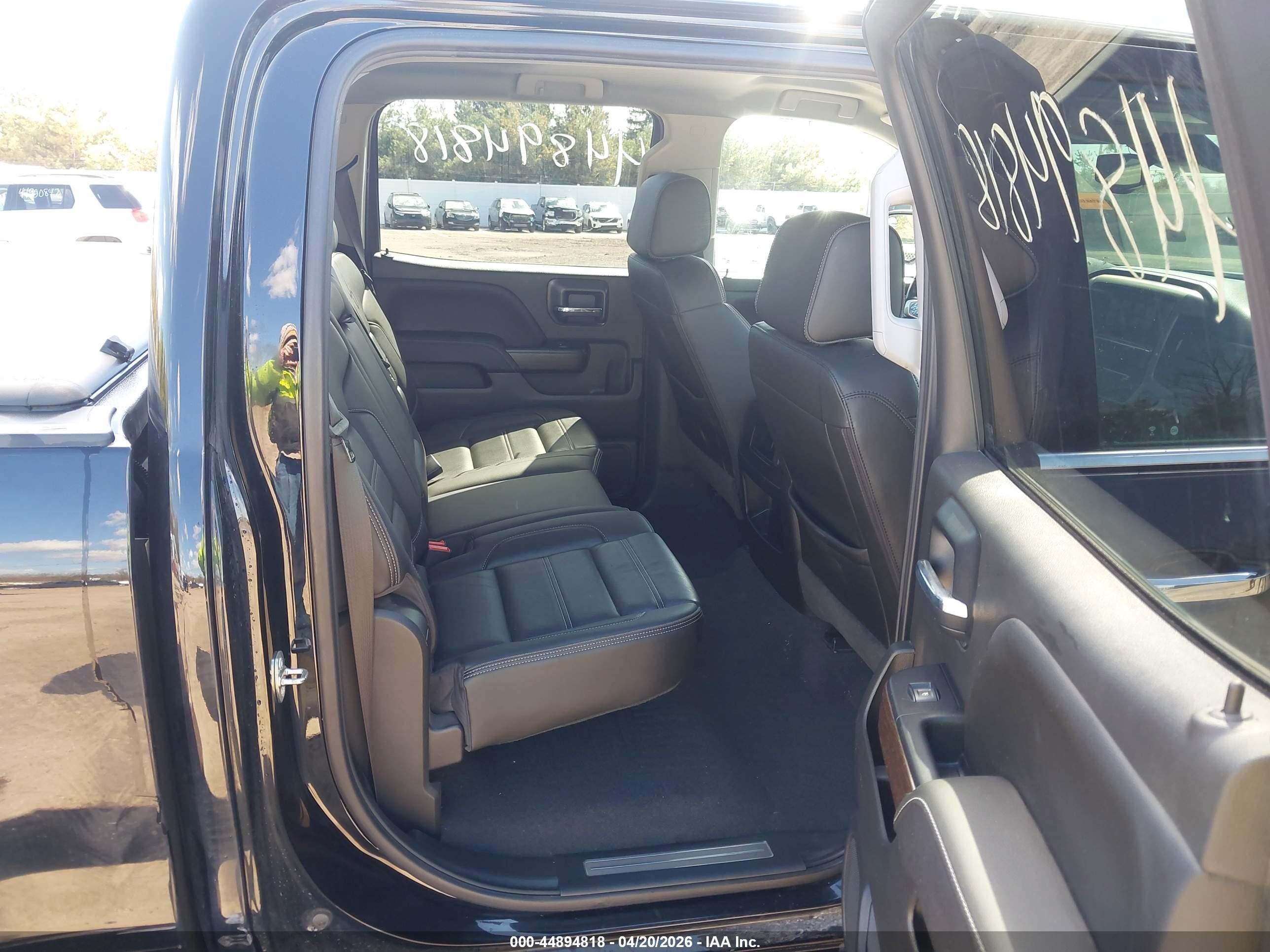 2018 Gmc Sierra 1500 Denali Black vin: 3GTU2PEC8JG524615