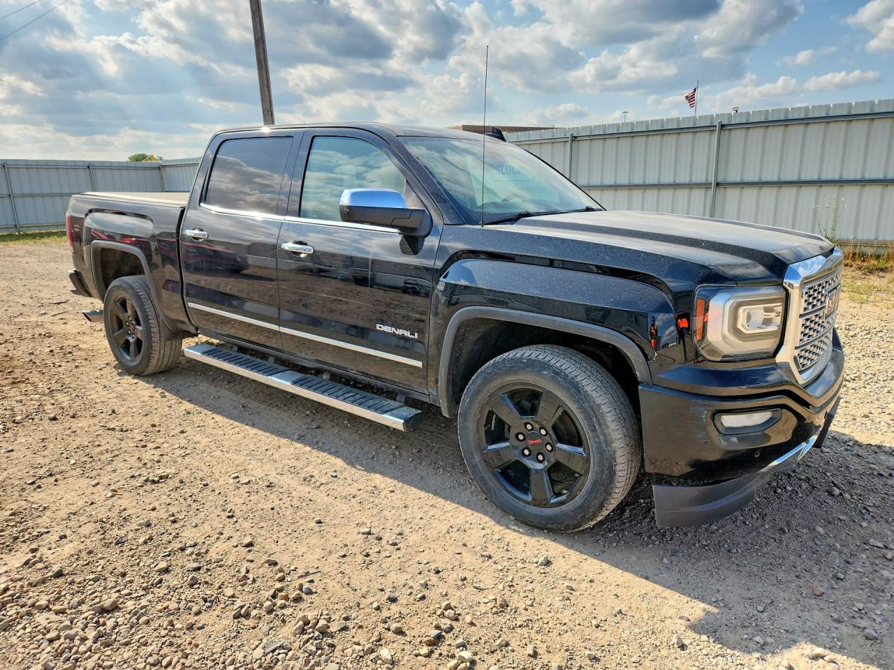 2017 Gmc Sierra K1500 Denali Black vin: 3GTU2PEJ0HG245569