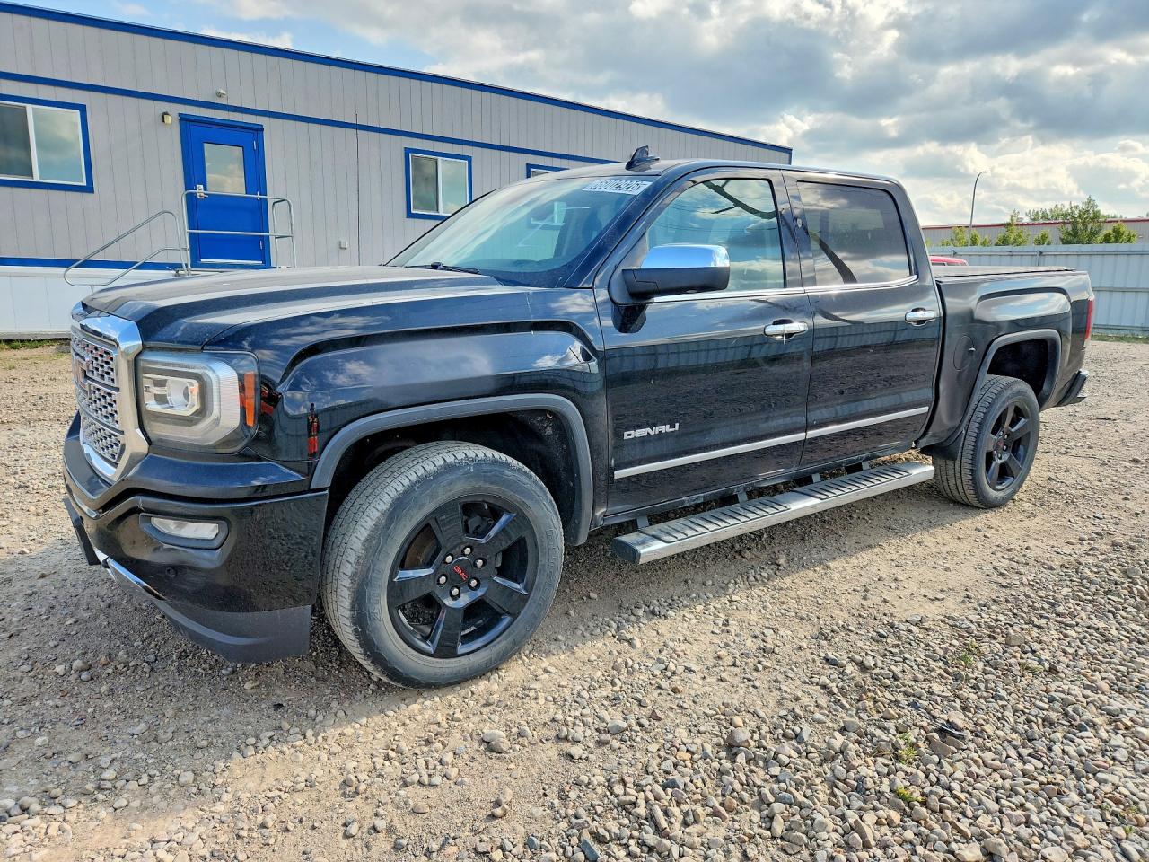 2017 Gmc Sierra K1500 Denali Black vin: 3GTU2PEJ0HG245569