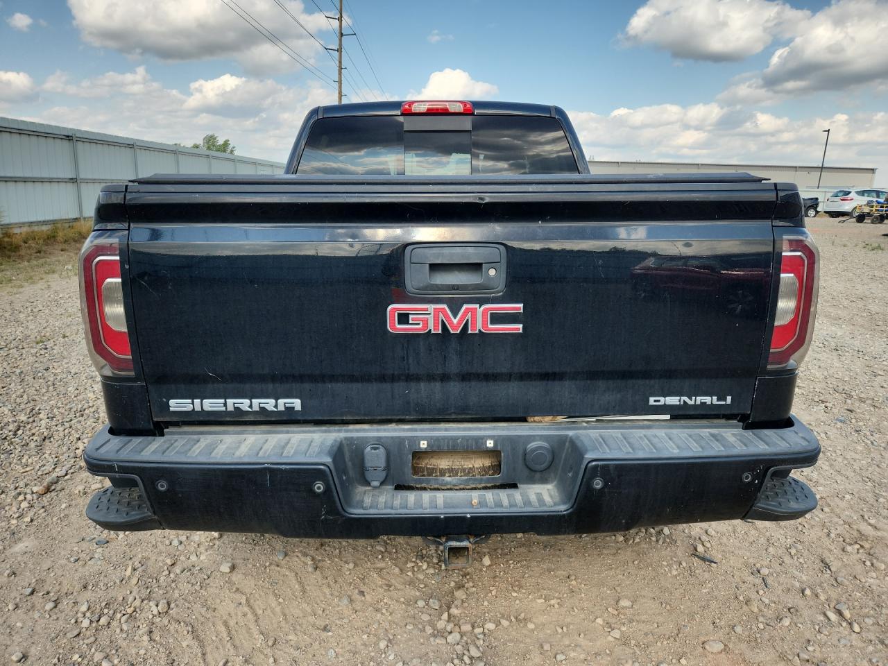 2017 Gmc Sierra K1500 Denali Black vin: 3GTU2PEJ0HG245569 Damage: Tailgate, Dent(S) W/ Paint Dmg, 3 To 4 Inches