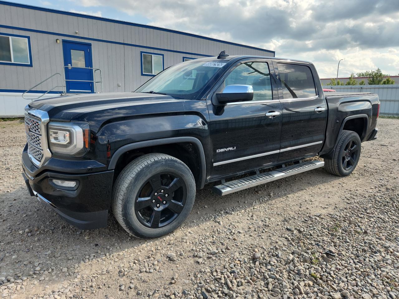 2017 Gmc Sierra K1500 Denali Black vin: 3GTU2PEJ0HG245569 Damage: Left Front Fender, Previous Repair, Substandard Repair