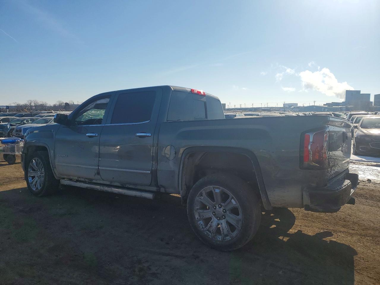 2017 Gmc Sierra K1500 Denali Gray vin: 3GTU2PEJ0HG316091