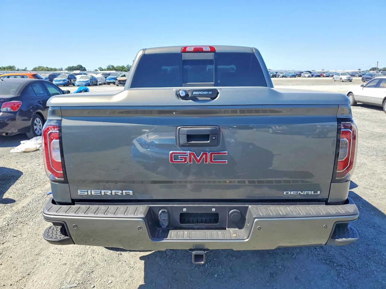 2017 Gmc Sierra K1500 Denali Gray vin: 3GTU2PEJ2HG206952