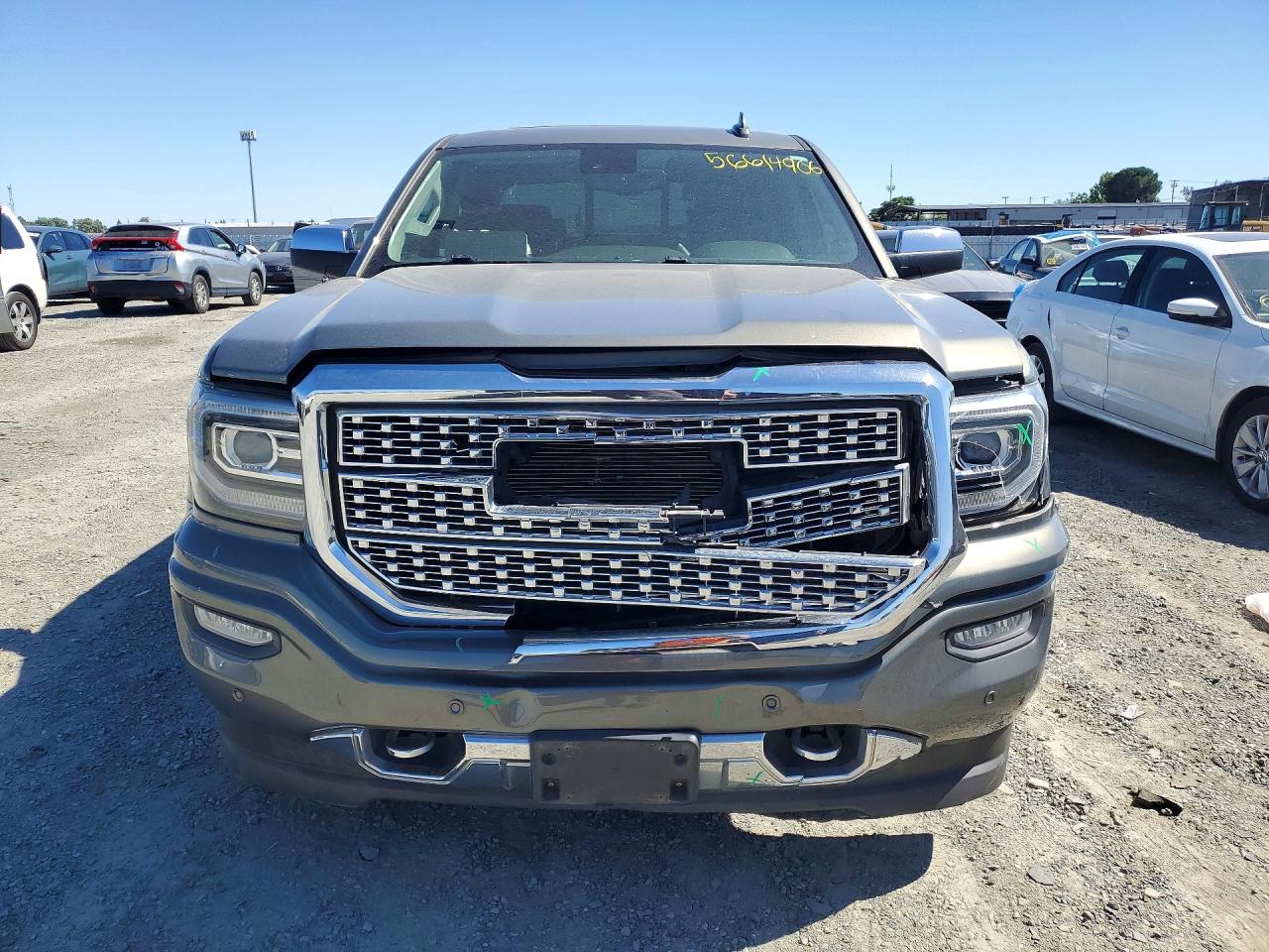 2017 Gmc Sierra K1500 Denali Gray vin: 3GTU2PEJ2HG206952
