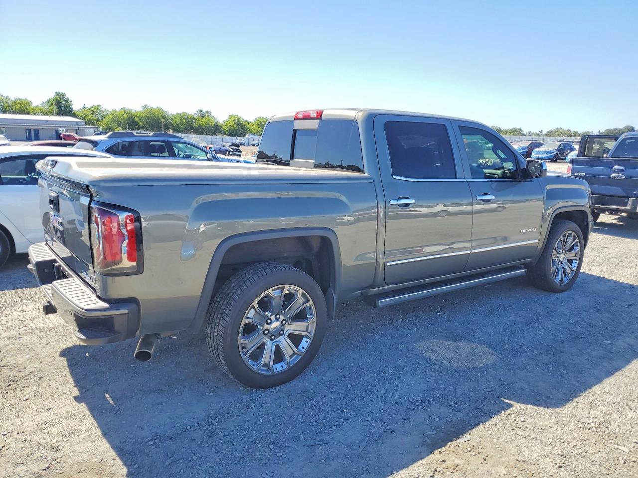 2017 Gmc Sierra K1500 Denali Gray vin: 3GTU2PEJ2HG206952