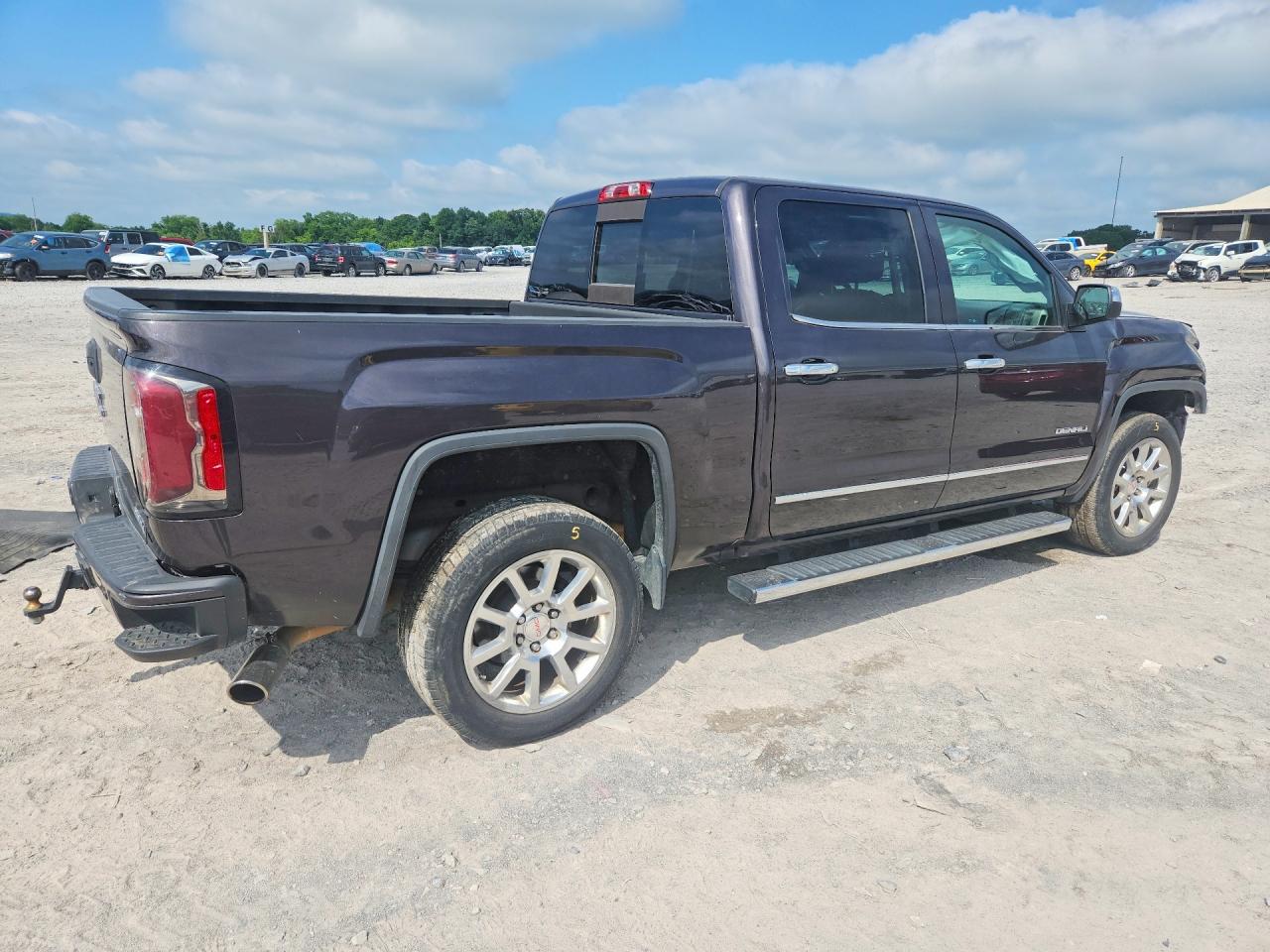 2016 Gmc Sierra K1500 Denali Gray vin: 3GTU2PEJ3GG139065