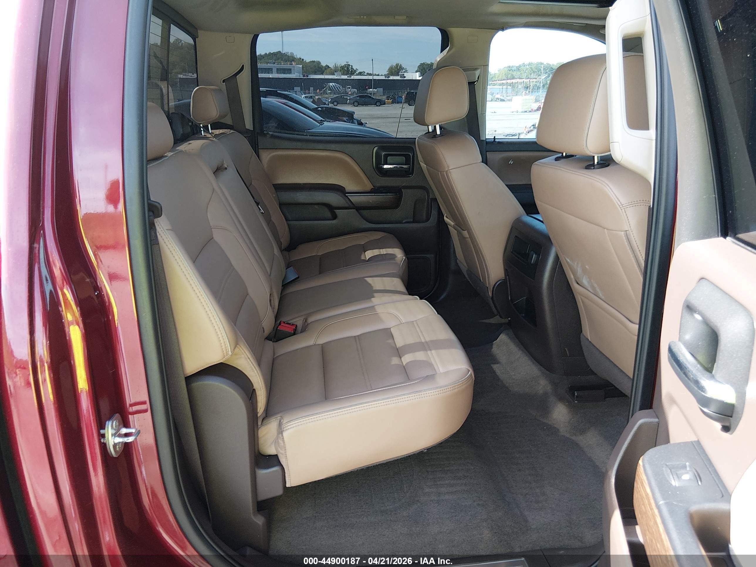 2017 Gmc Sierra 1500 Denali Красный vin: 3GTU2PEJ3HG243492