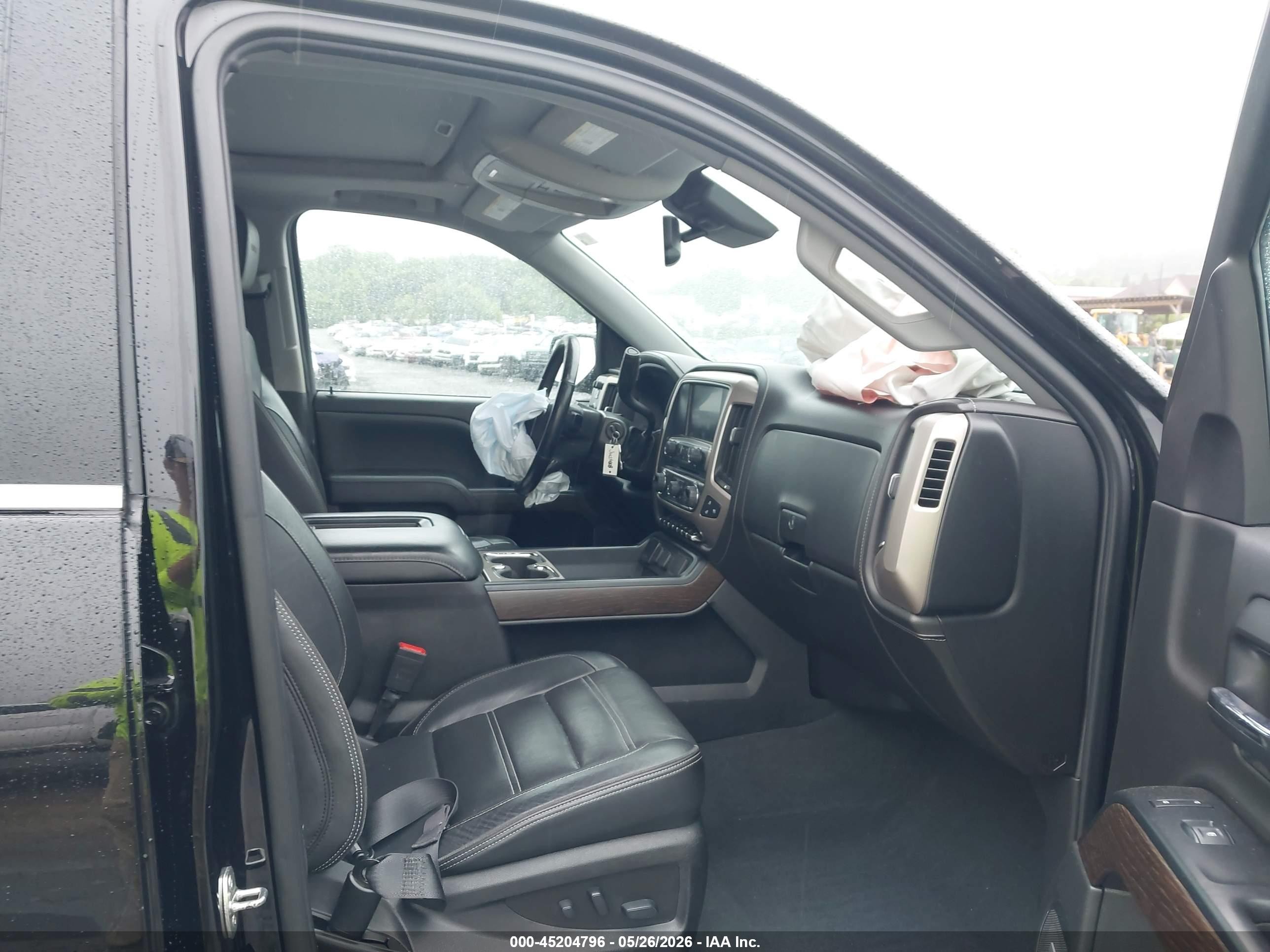 2018 Gmc Sierra 1500 Denali Black vin: 3GTU2PEJ6JG587758
