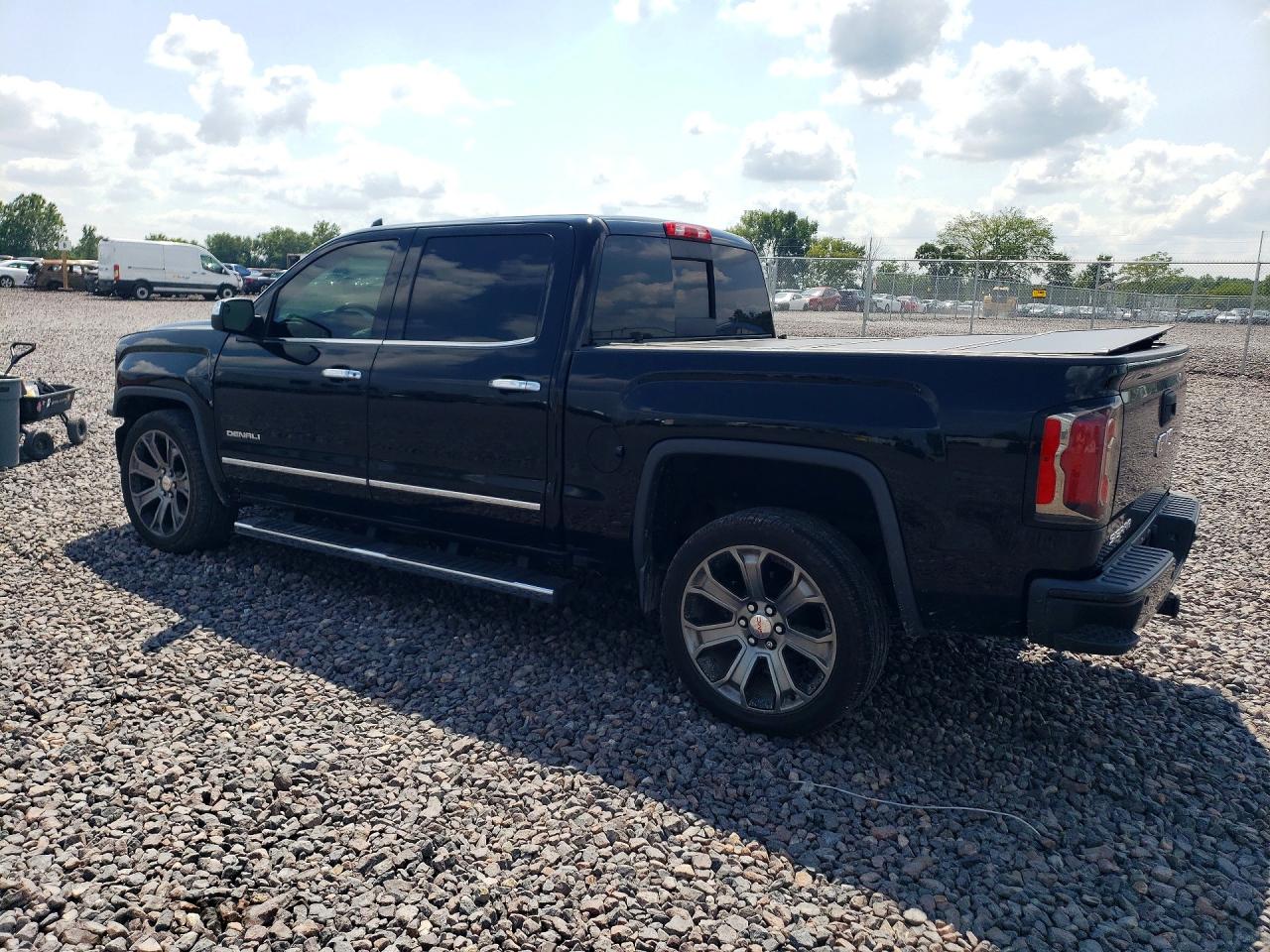 2017 Gmc Sierra K1500 Denali Черный vin: 3GTU2PEJ7HG184916