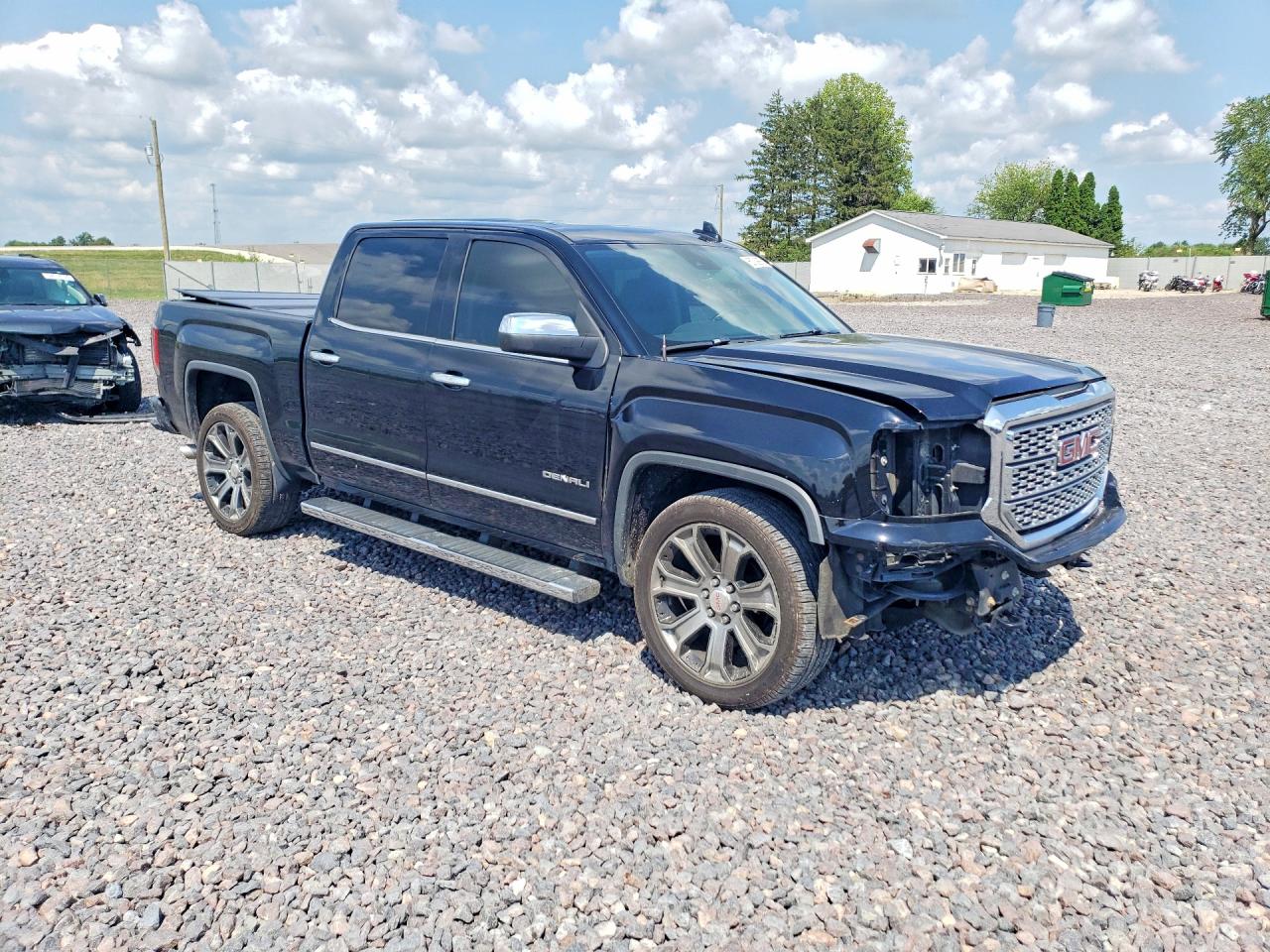 2017 Gmc Sierra K1500 Denali Черный vin: 3GTU2PEJ7HG184916
