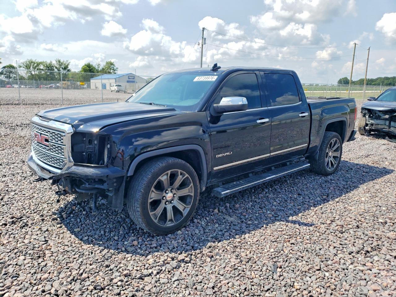 2017 Gmc Sierra K1500 Denali Черный vin: 3GTU2PEJ7HG184916