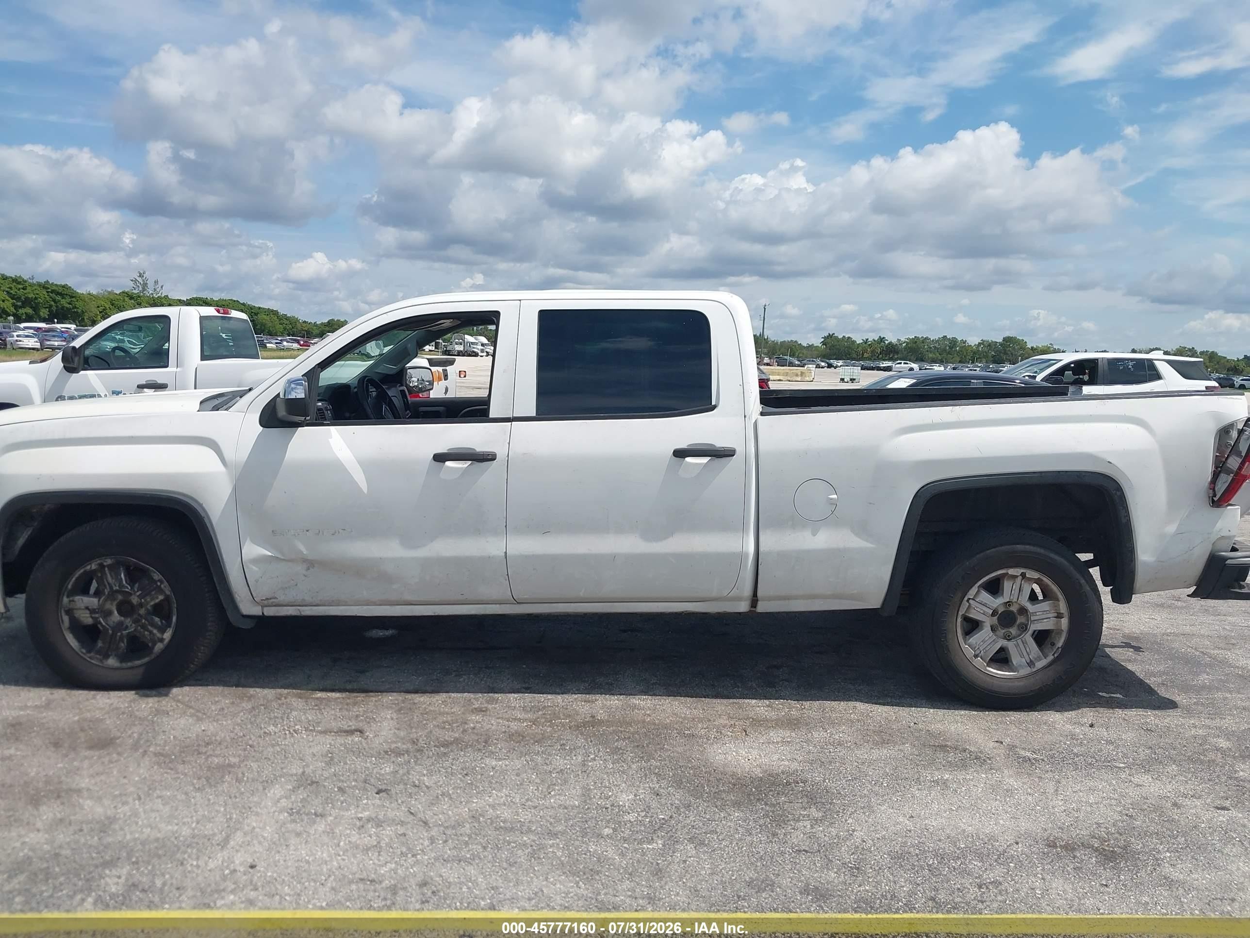 2015 Gmc Sierra 1500   White vin: 3GTU2TEC3FG317811