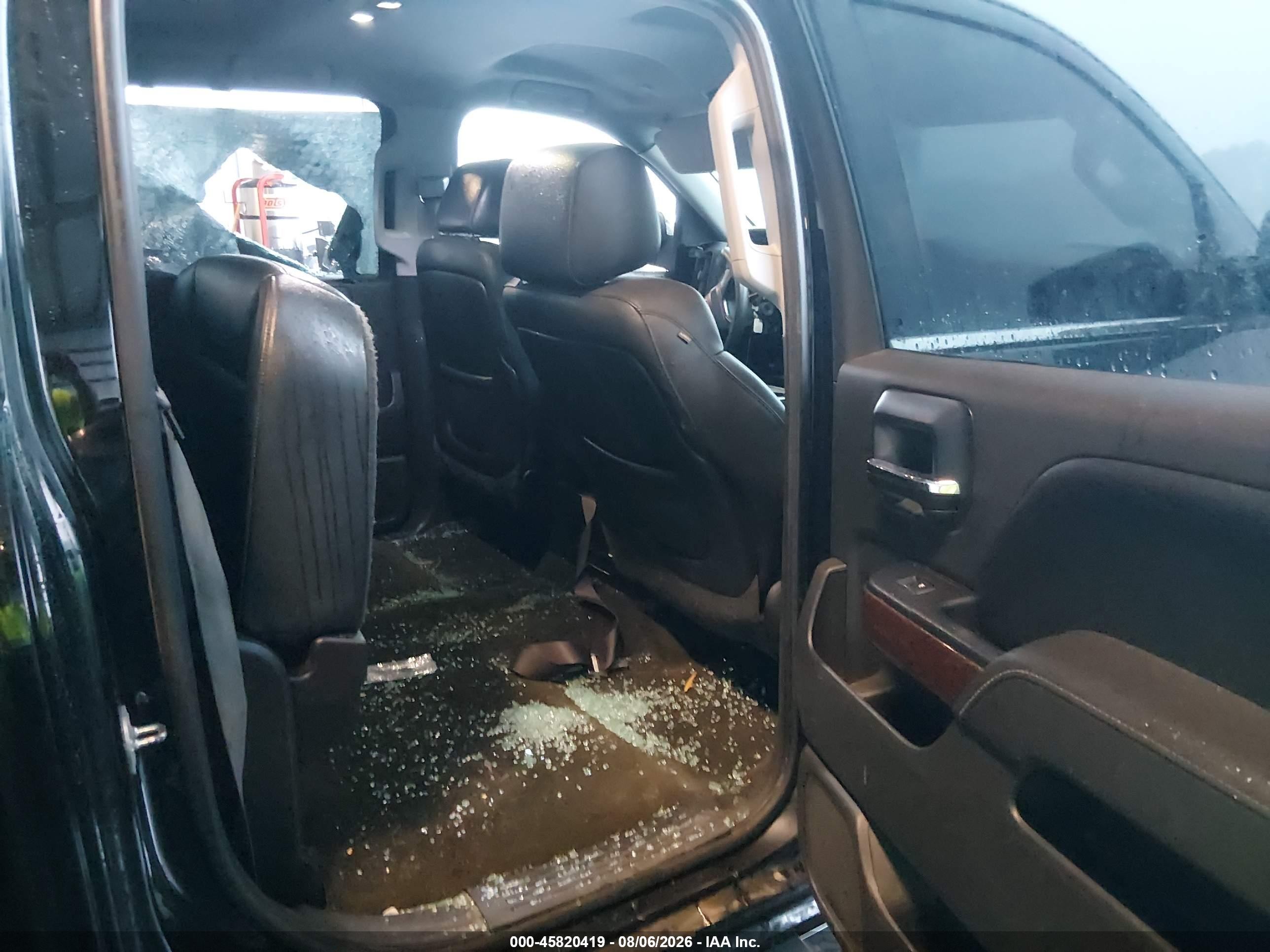 2015 Gmc Sierra 1500 Черный vin: 3GTU2TEC9FG263785