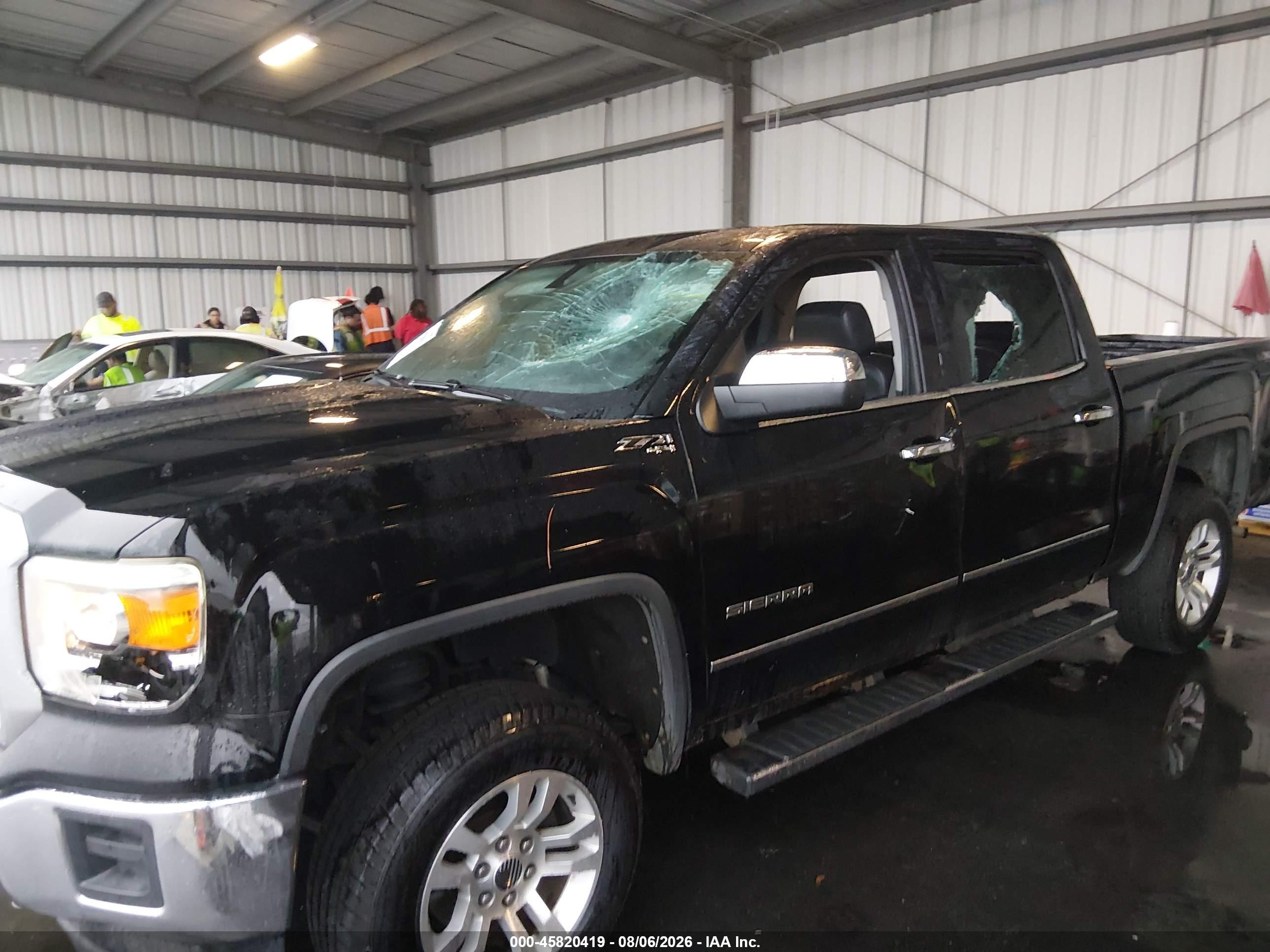 2015 Gmc Sierra 1500 Черный vin: 3GTU2TEC9FG263785