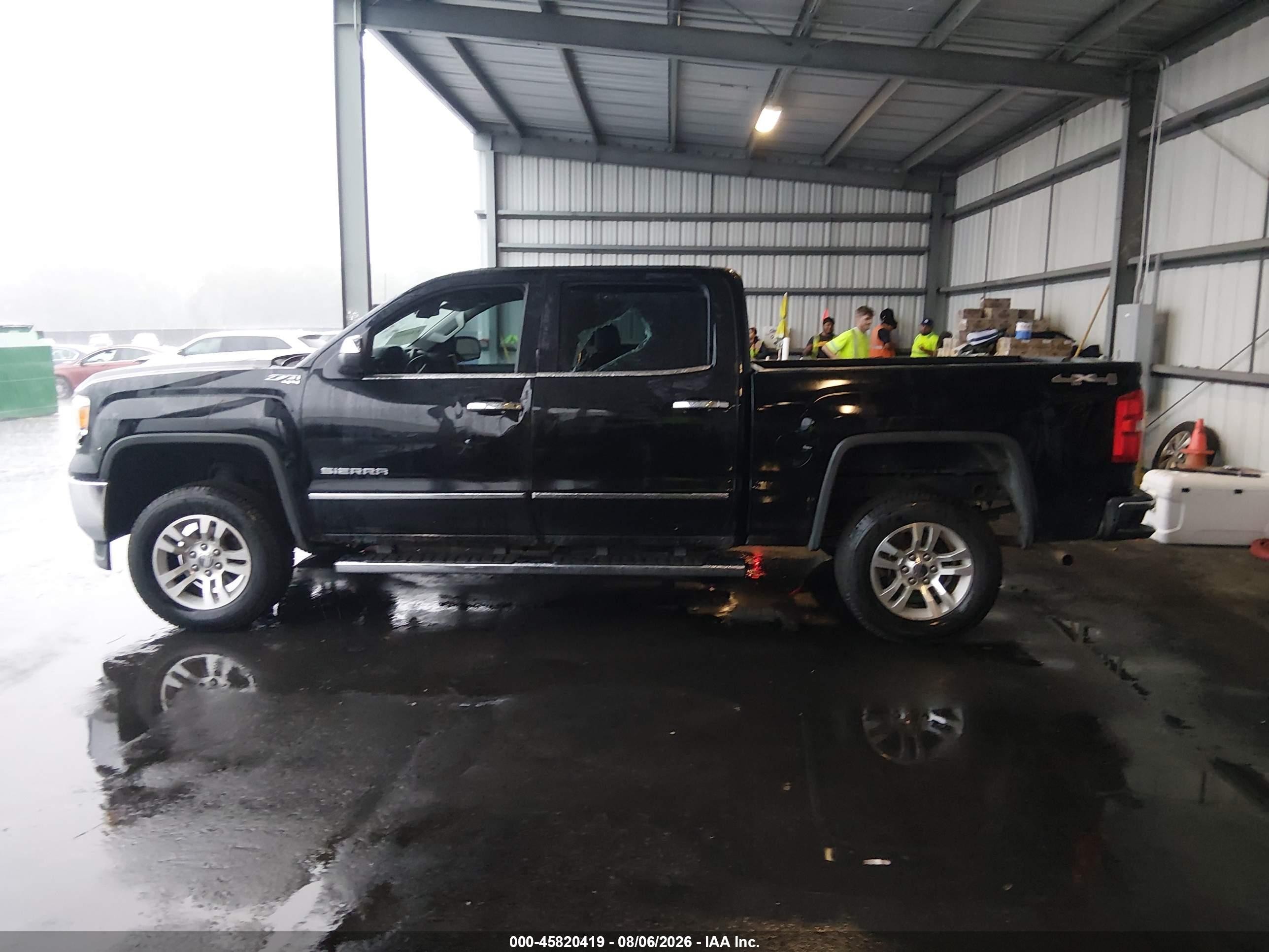 2015 Gmc Sierra 1500 Черный vin: 3GTU2TEC9FG263785