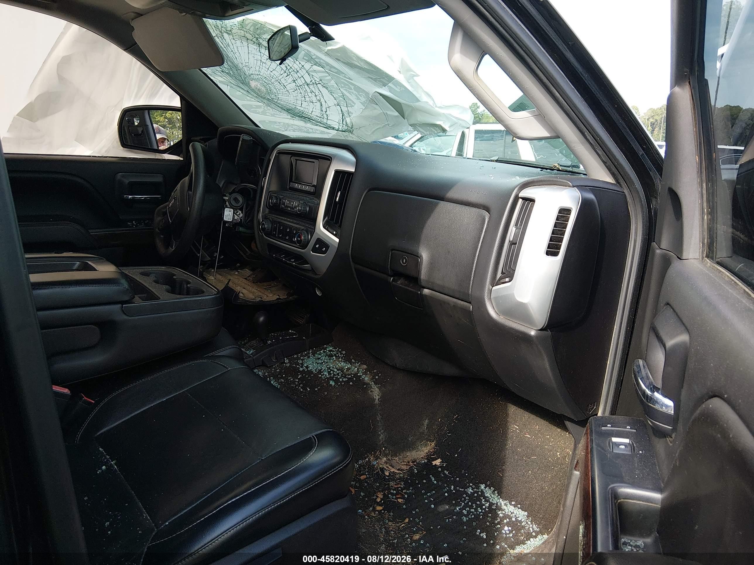 2015 Gmc Sierra 1500 Черный vin: 3GTU2TEC9FG263785