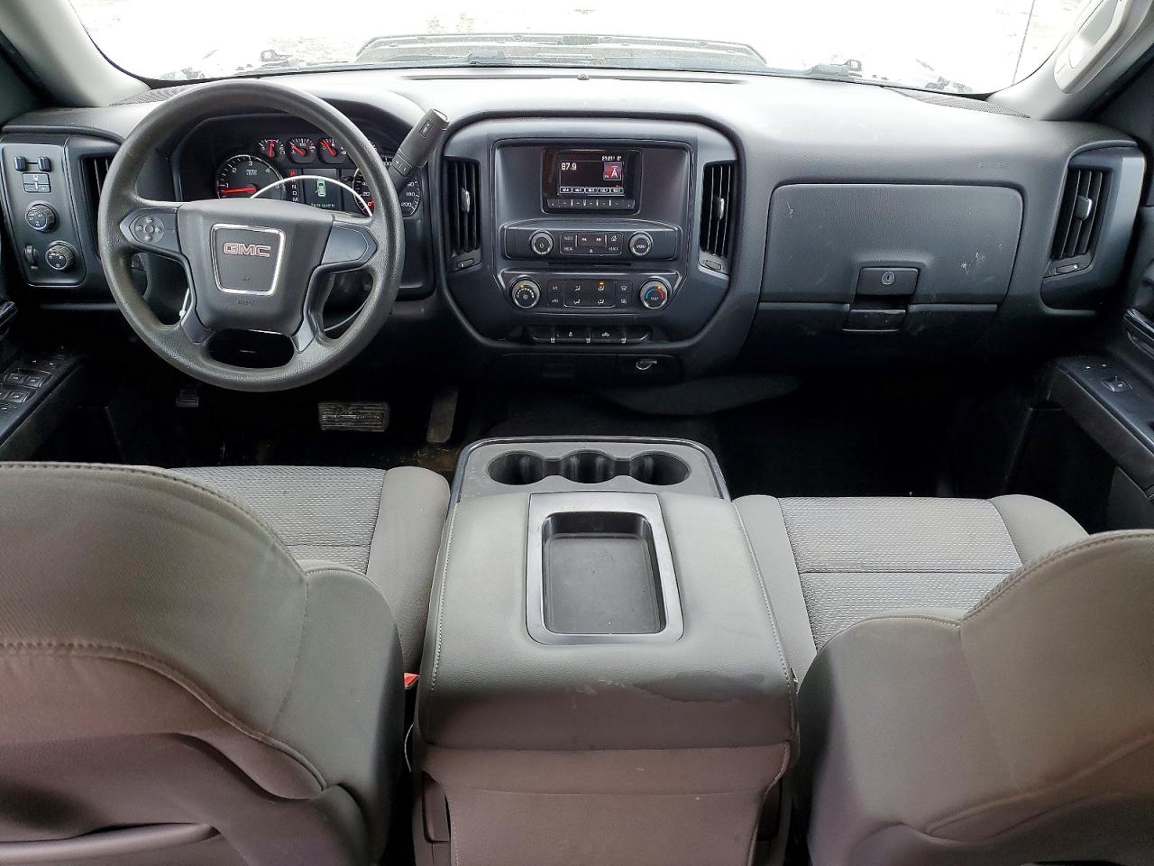 2015 Gmc Sierra K1500 White vin: 3GTU2TECXFG102278