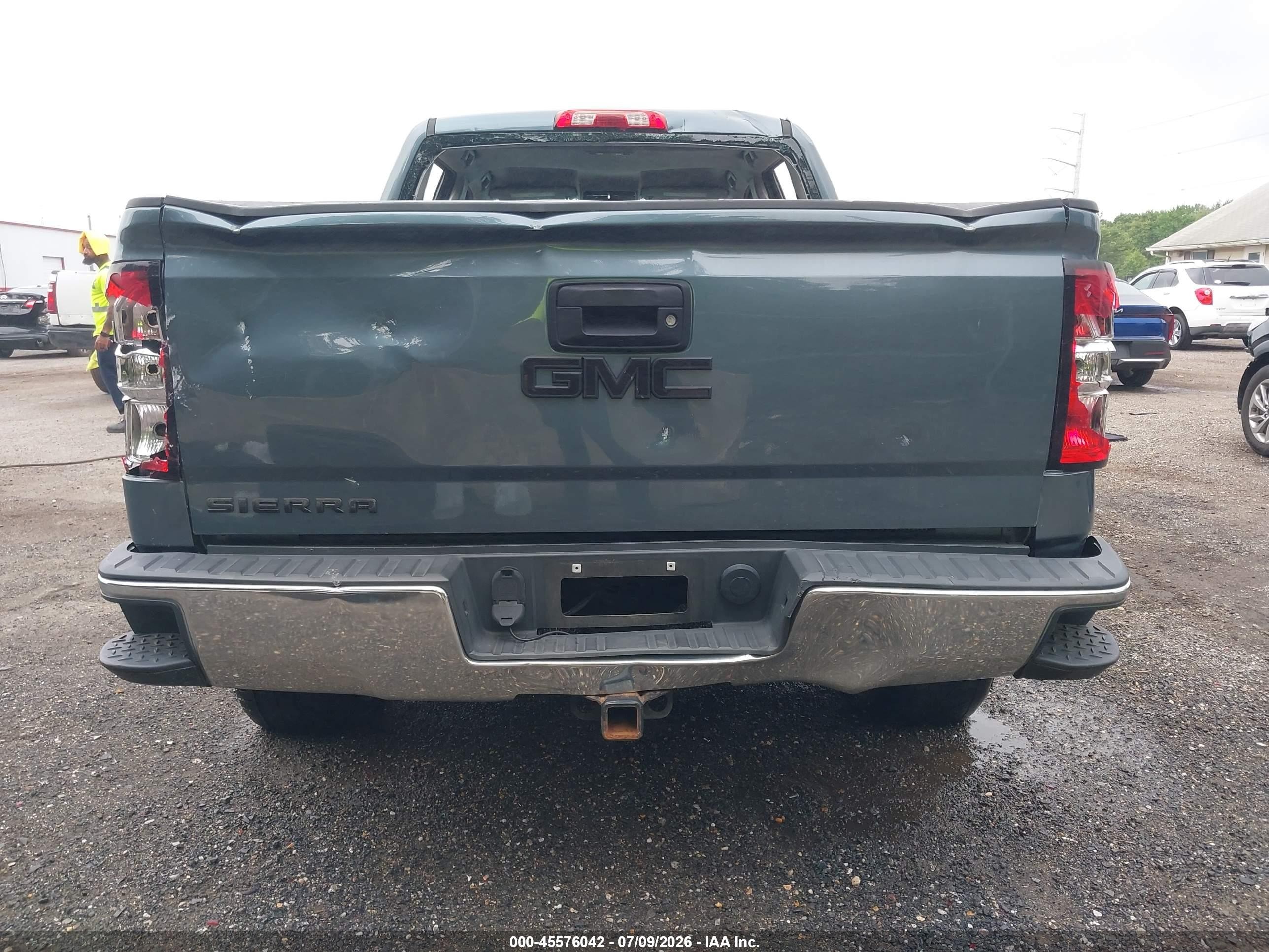 2014 Gmc Sierra 1500   Синий vin: 3GTU2TEH3EG289681