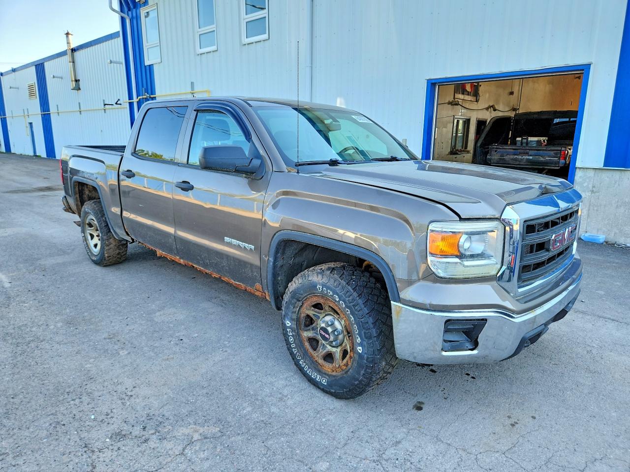 2014 Gmc Sierra K1500 Brown vin: 3GTU2TEH5EG202279