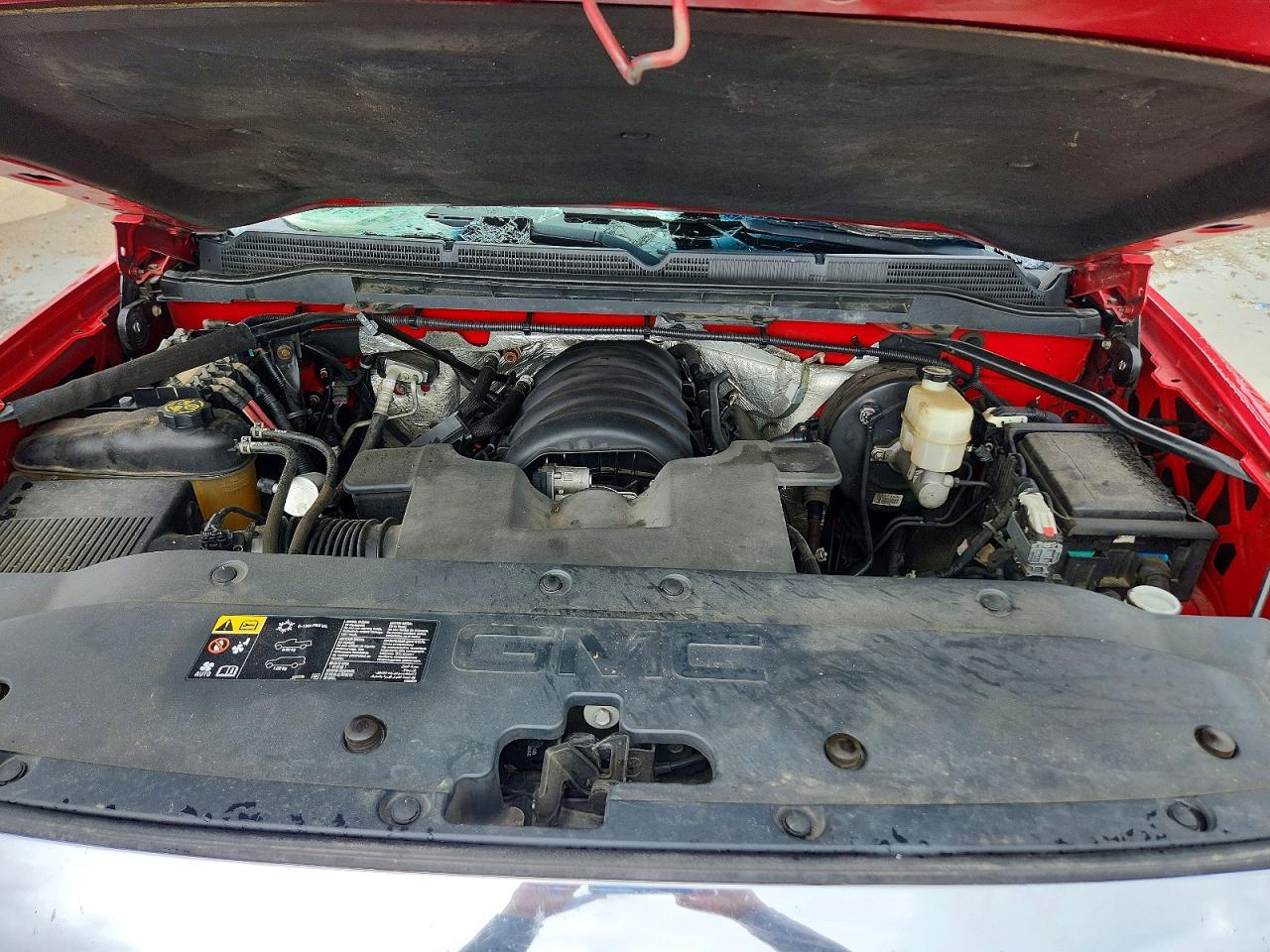 2014 Gmc Sierra K1500 Sle Red vin: 3GTU2UEC0EG104268