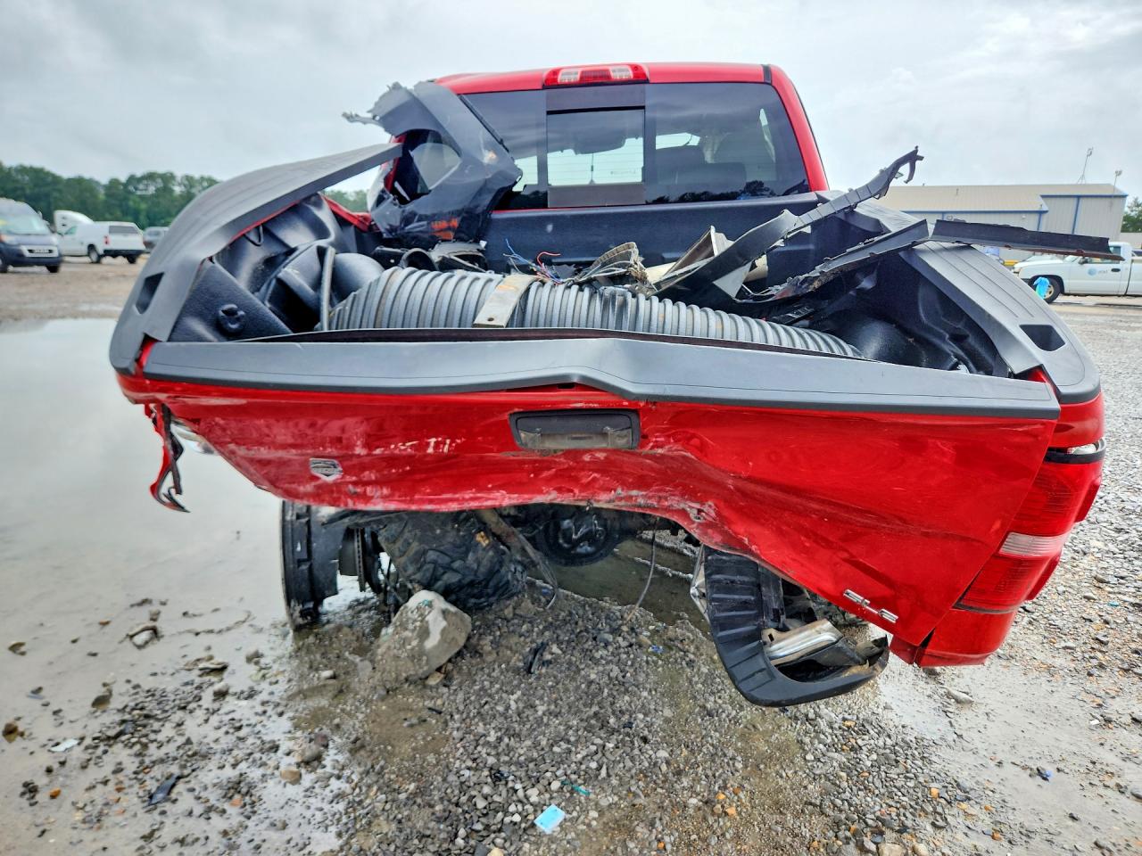 2014 Gmc Sierra K1500 Sle Red vin: 3GTU2UEC0EG104268