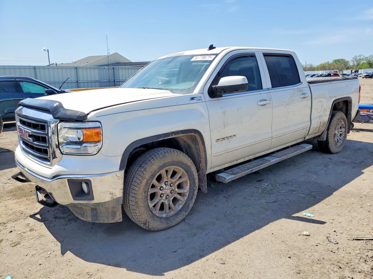 2014 Gmc Sierra K1500 Sle Белый vin: 3GTU2UEC0EG127632
