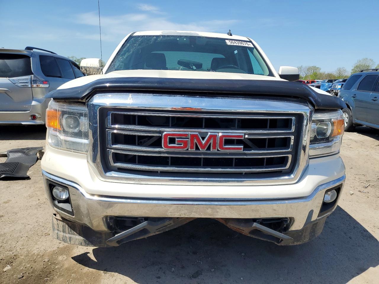 2014 Gmc Sierra K1500 Sle Белый vin: 3GTU2UEC0EG127632