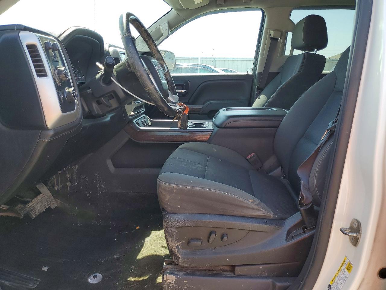 2014 Gmc Sierra K1500 Sle Белый vin: 3GTU2UEC0EG127632