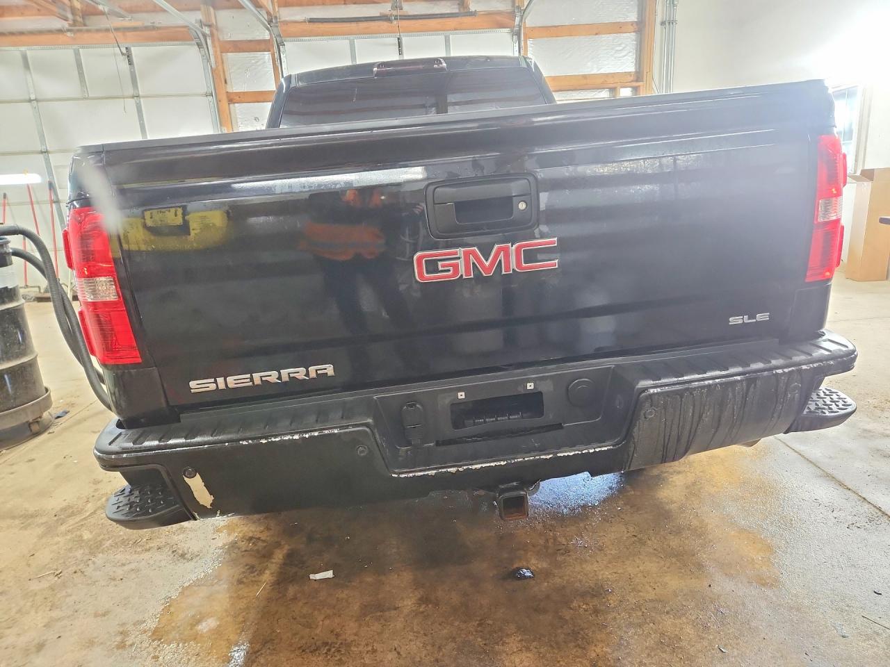 2014 Gmc Sierra K1500 Sle Black vin: 3GTU2UEC0EG387688