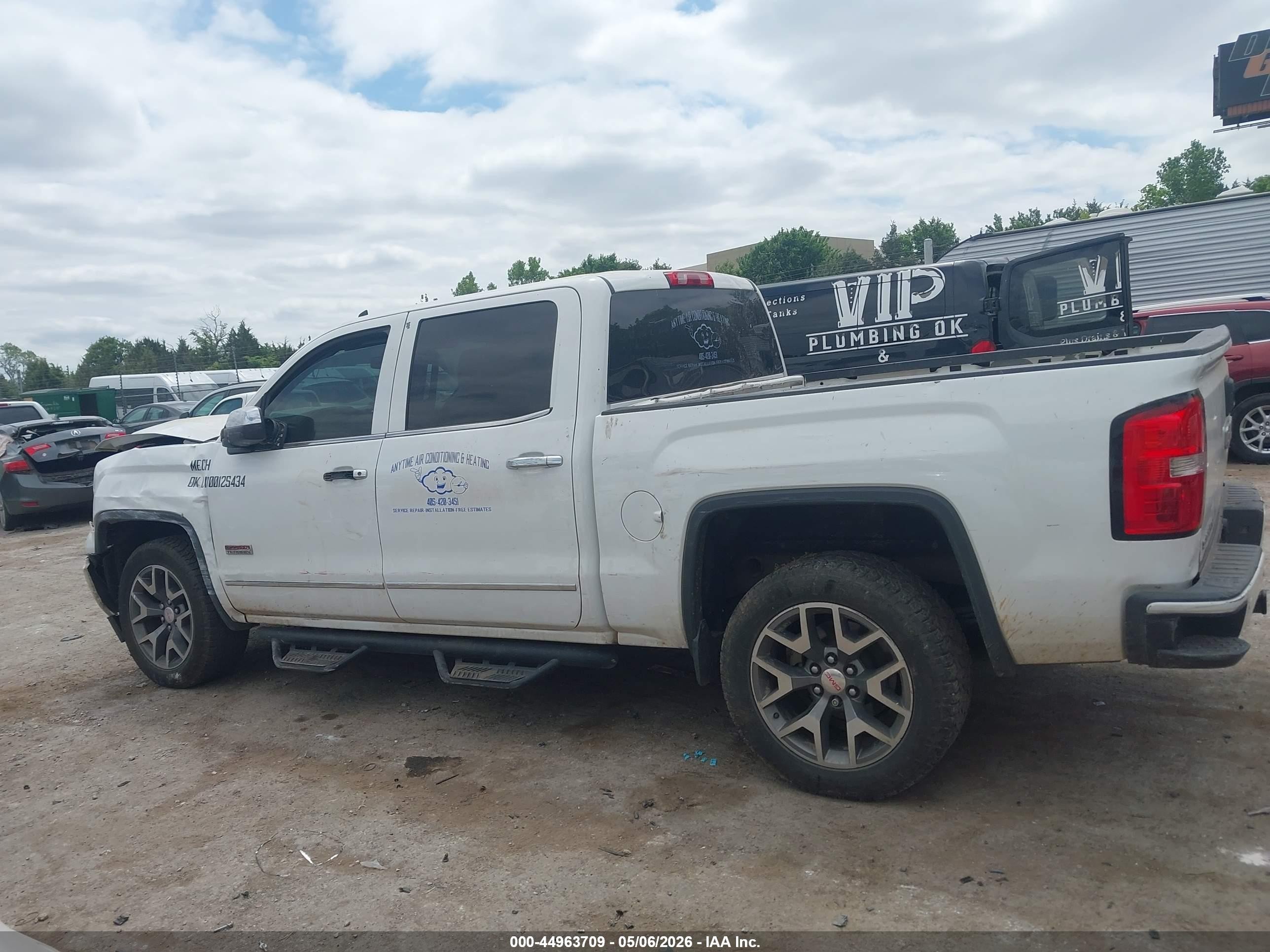 2014 Gmc Sierra 1500 Sle Белый vin: 3GTU2UEC0EG453303