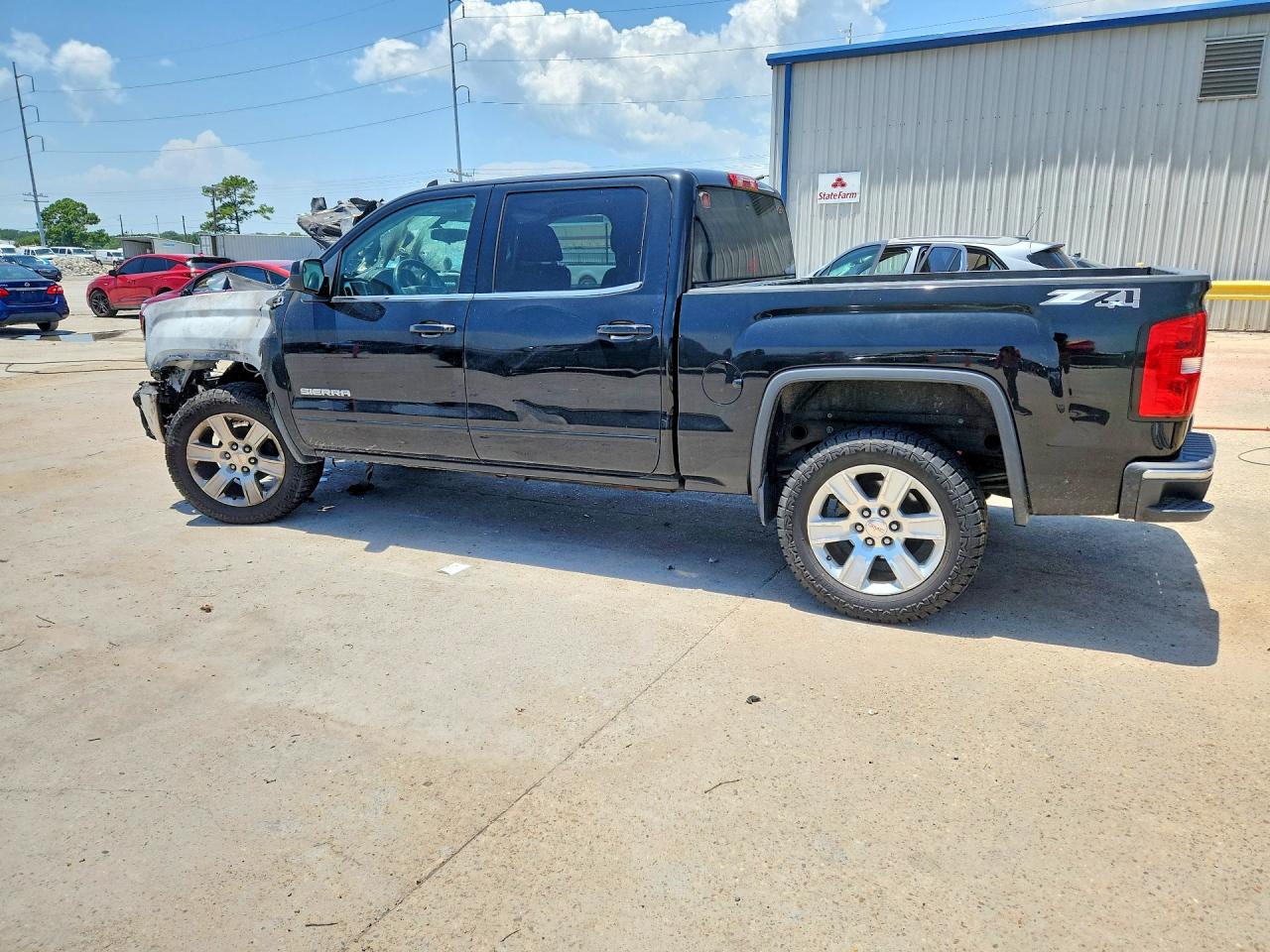 2014 Gmc Sierra K1500 Sle Black vin: 3GTU2UEC0EG527223