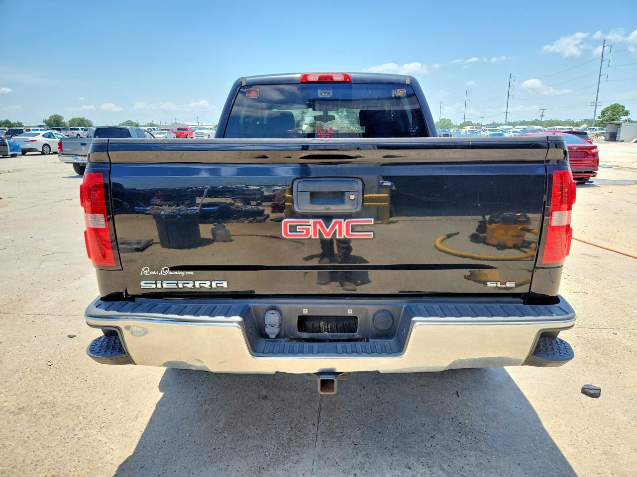 2014 Gmc Sierra K1500 Sle Black vin: 3GTU2UEC0EG527223